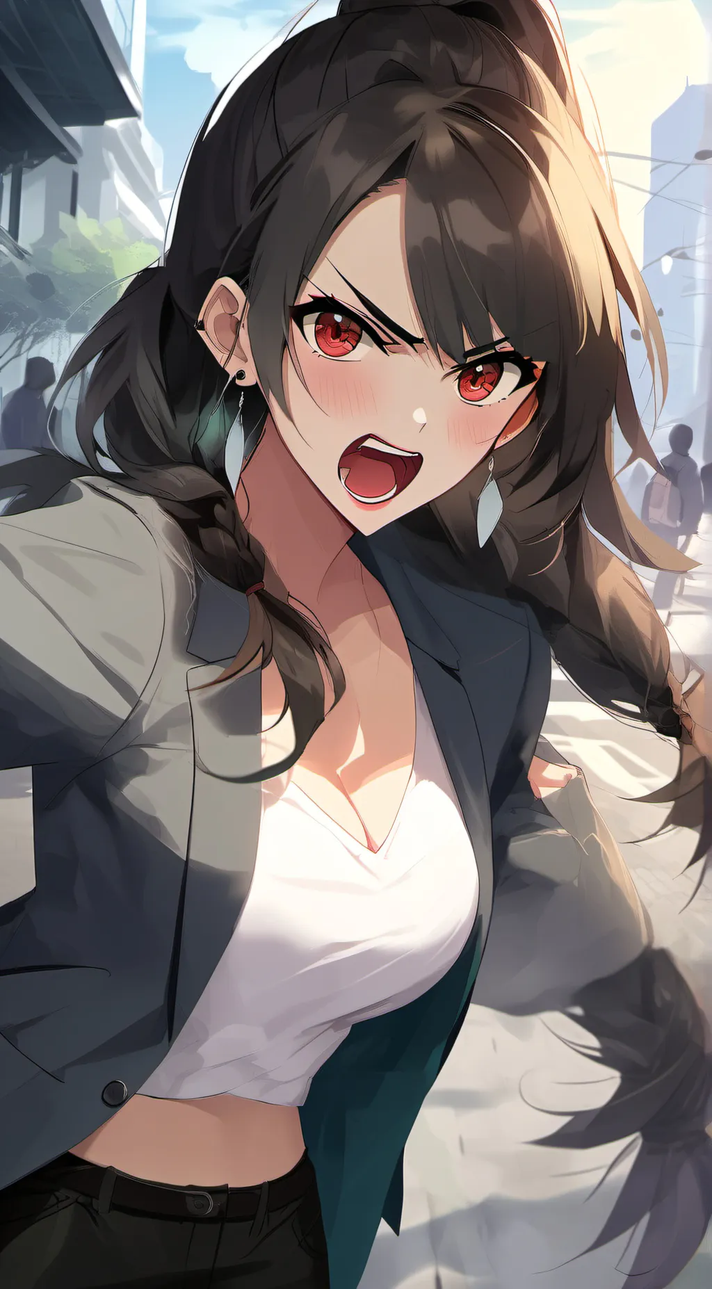 ai character: Aria background