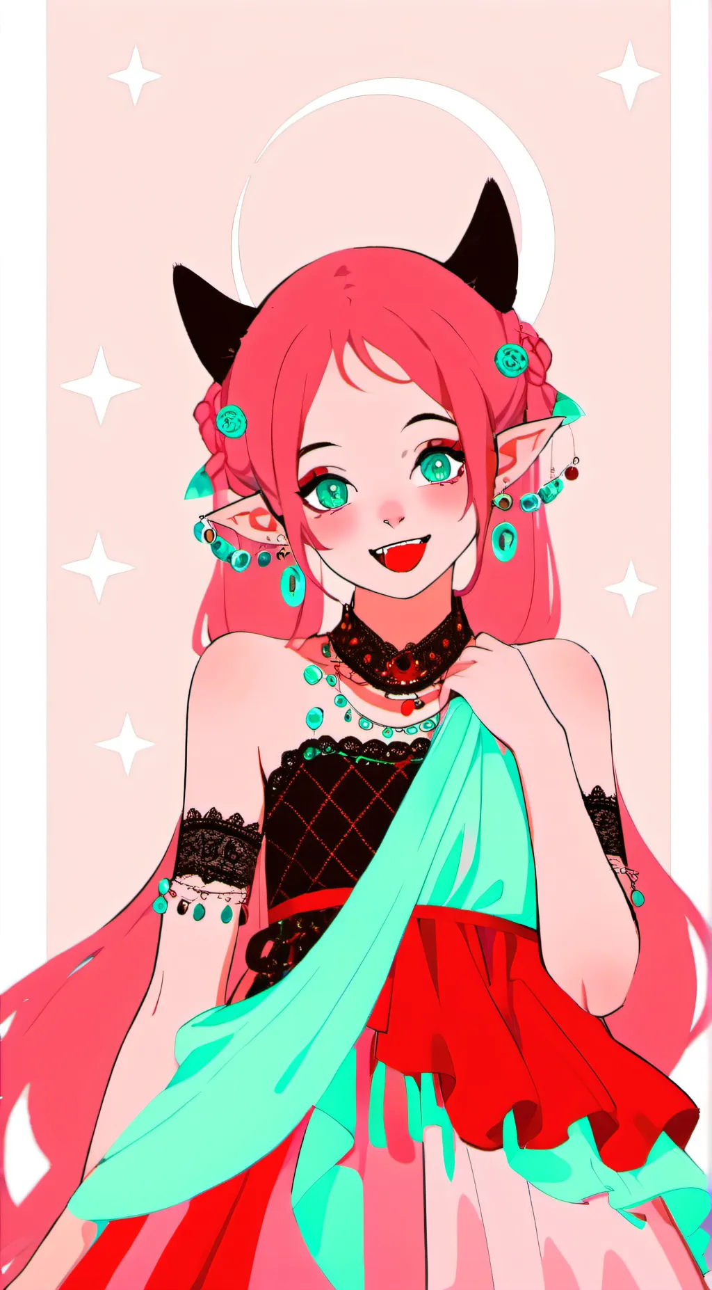 ai character: Rosewolf background