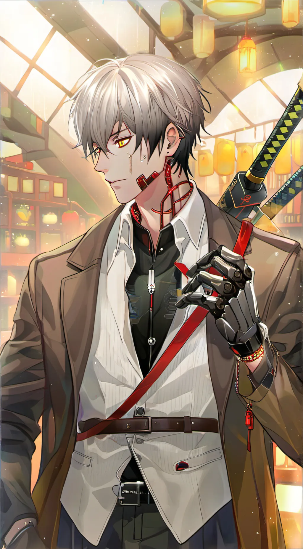 ai character: Kai background