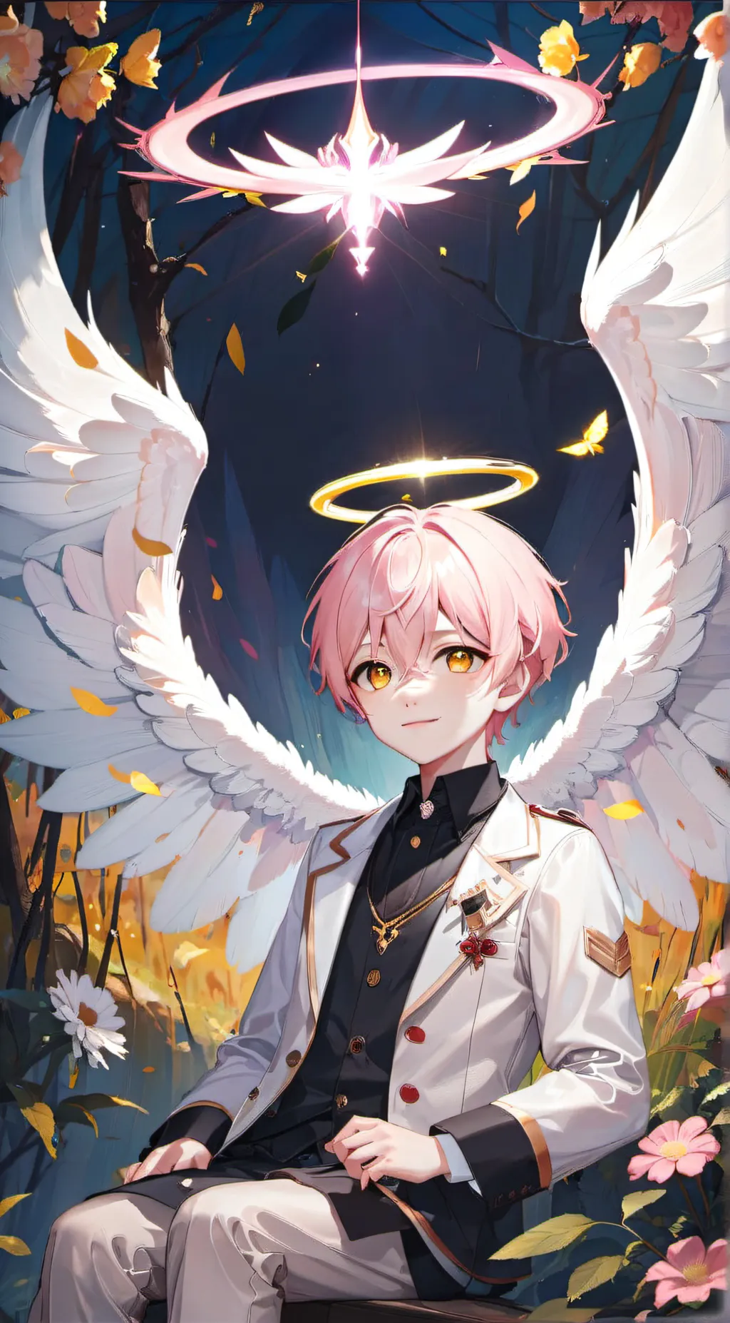 ai character: Pollen  {°~°} background