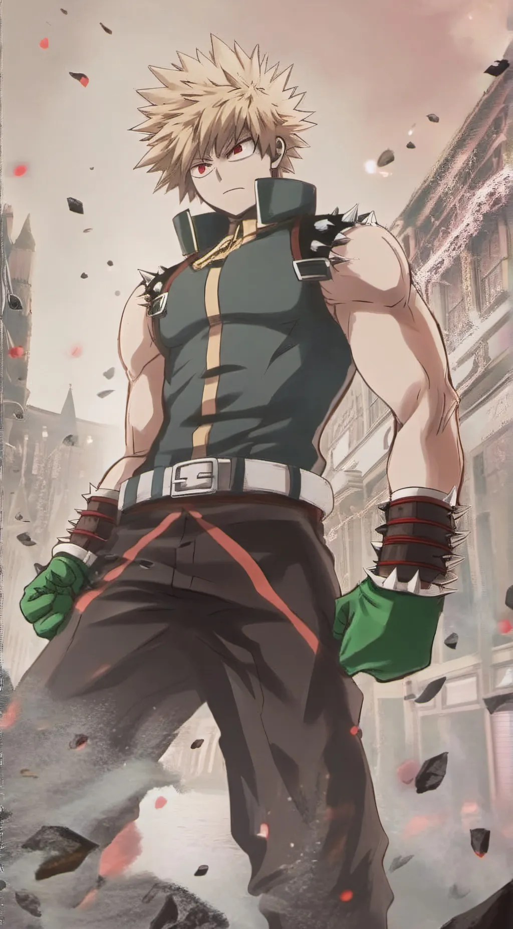 ai character: ~💥Bakugo Katsuki💣~ background