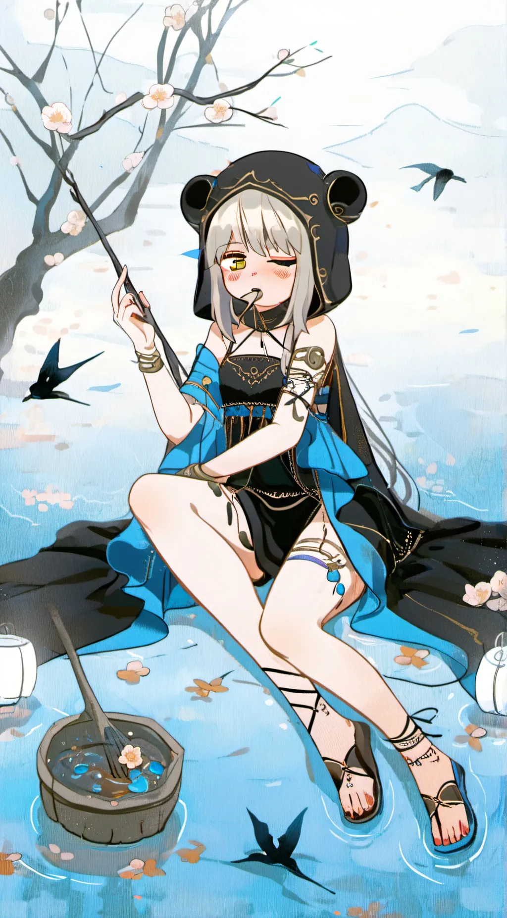 ai character: Mollie background