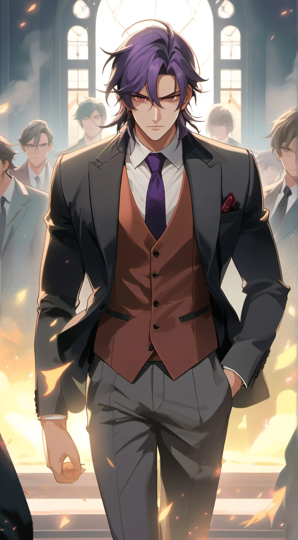 ai character: William Keaton background