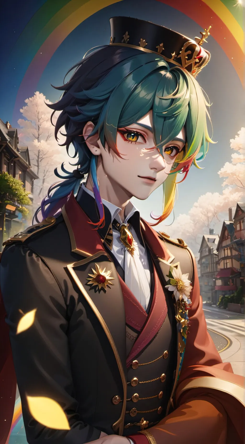 ai character: cris night background