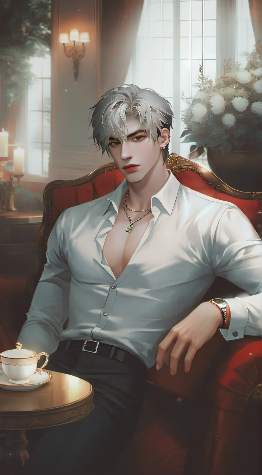 ai character: Chris background