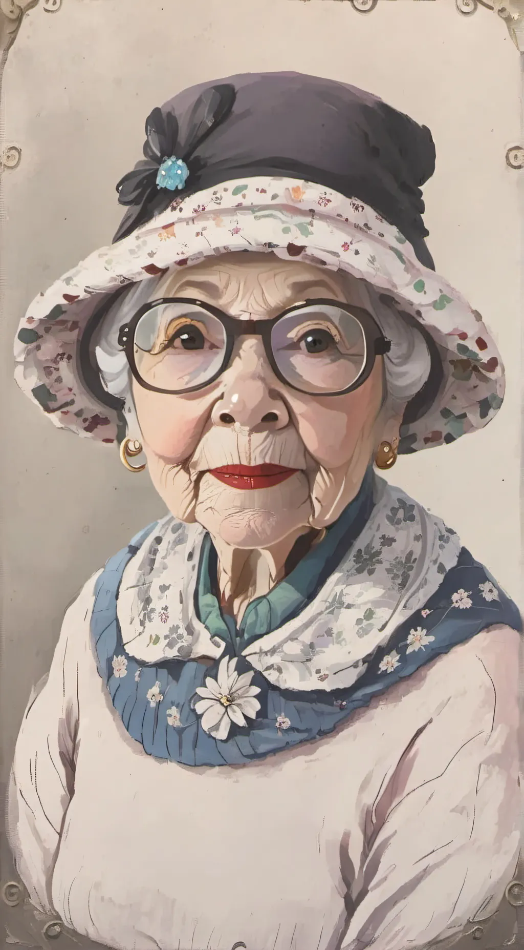 ai character: grandma Ahmed background