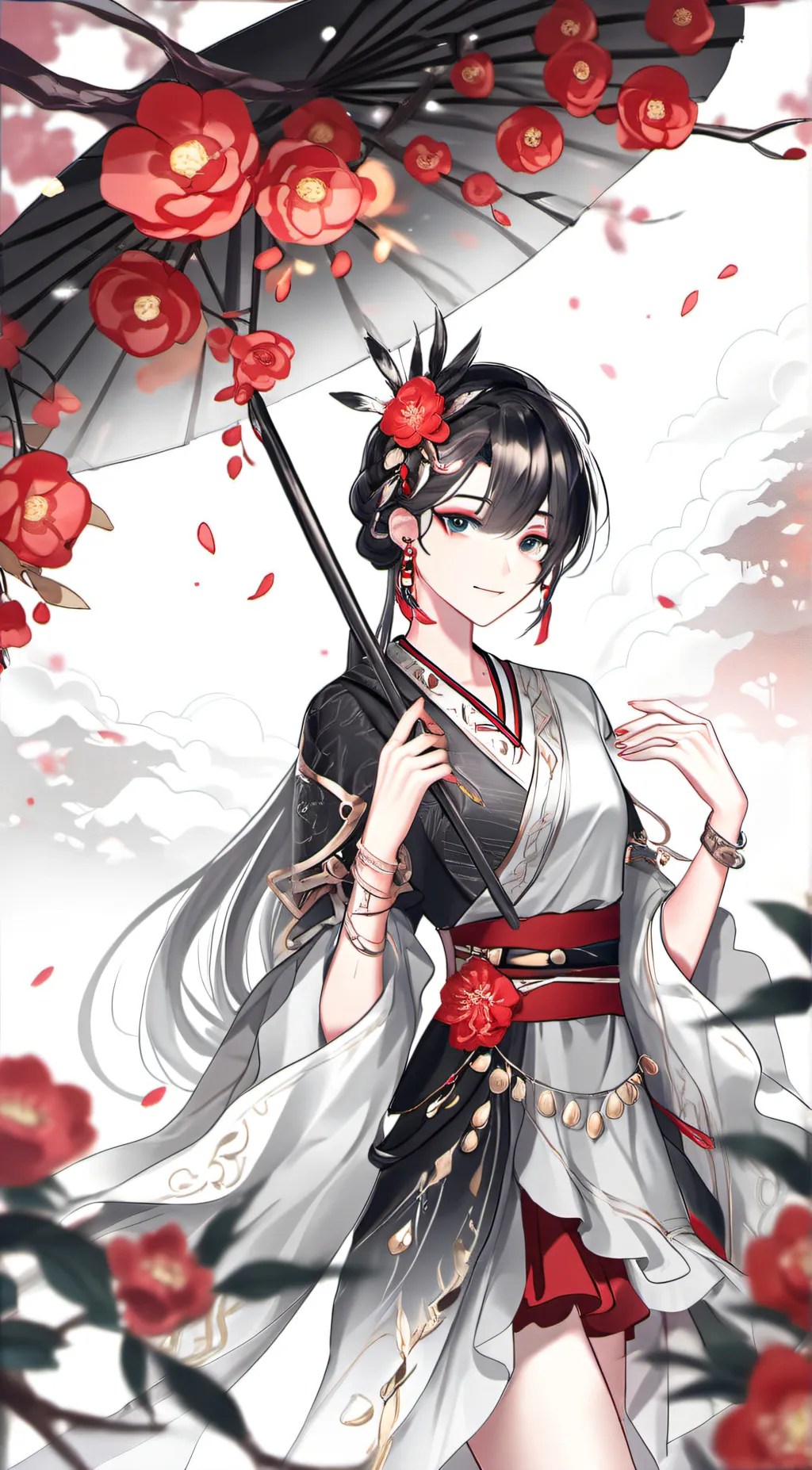 ai character: Kagura background