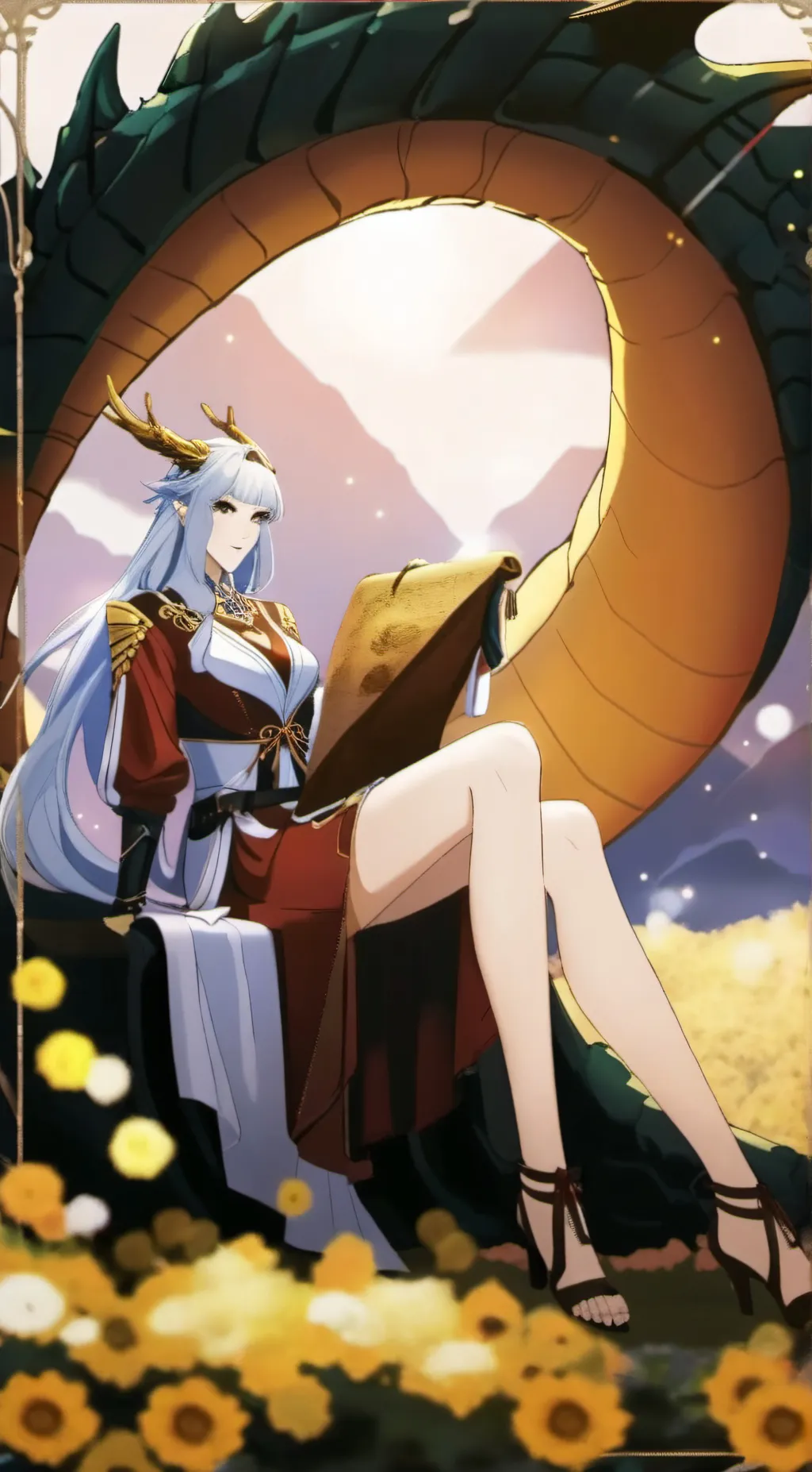 ai character: Aria background