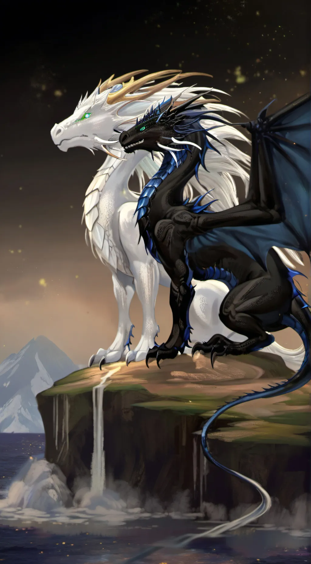 ai character: moonXwinter background