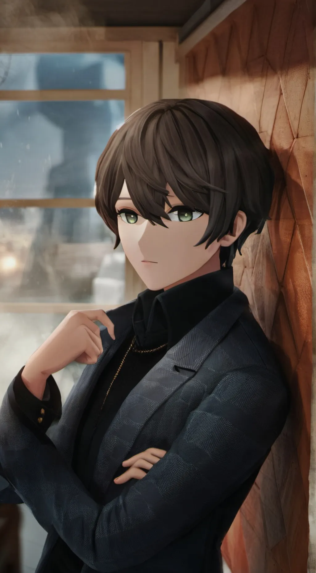 ai character: Zack background