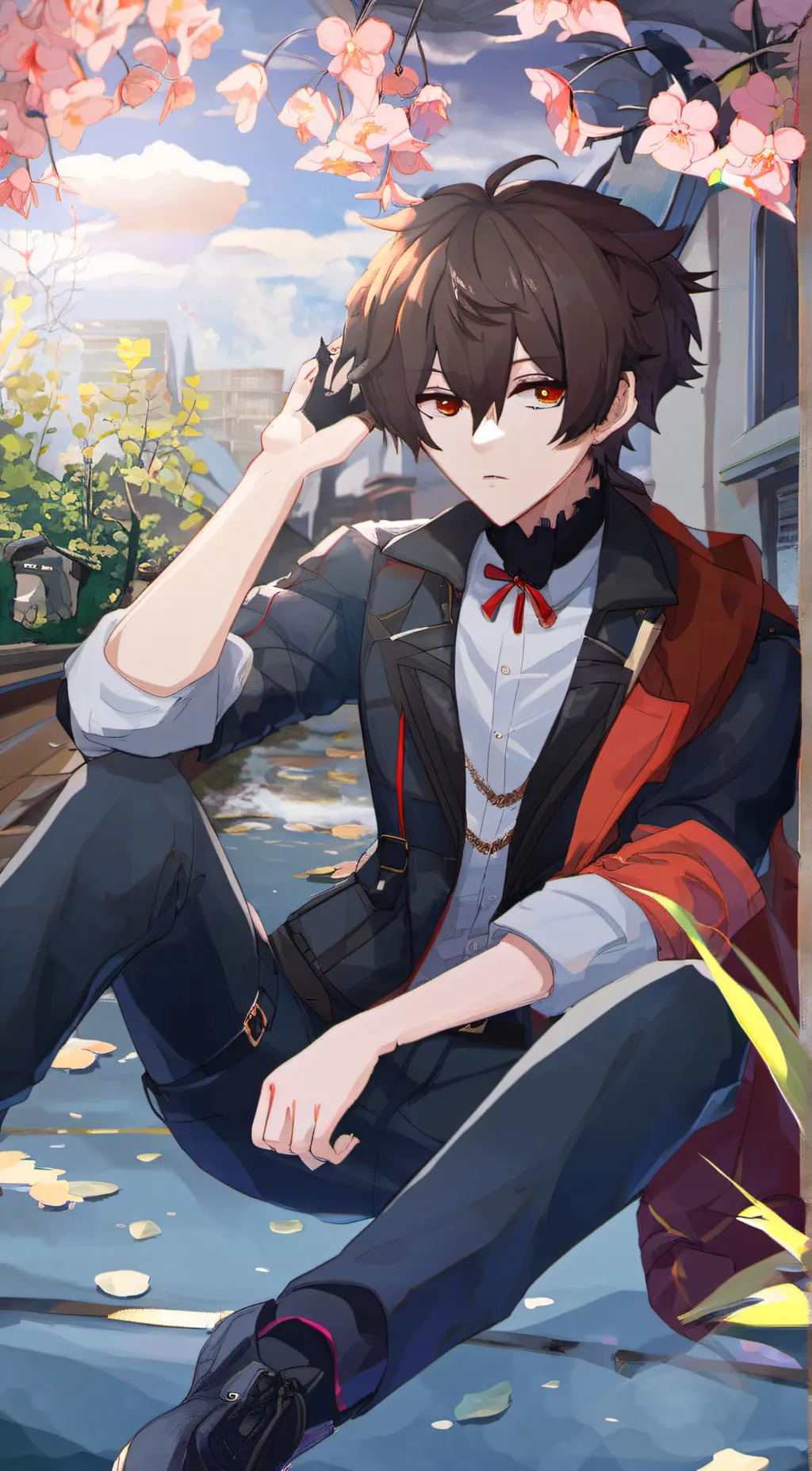 ai character: Luke background