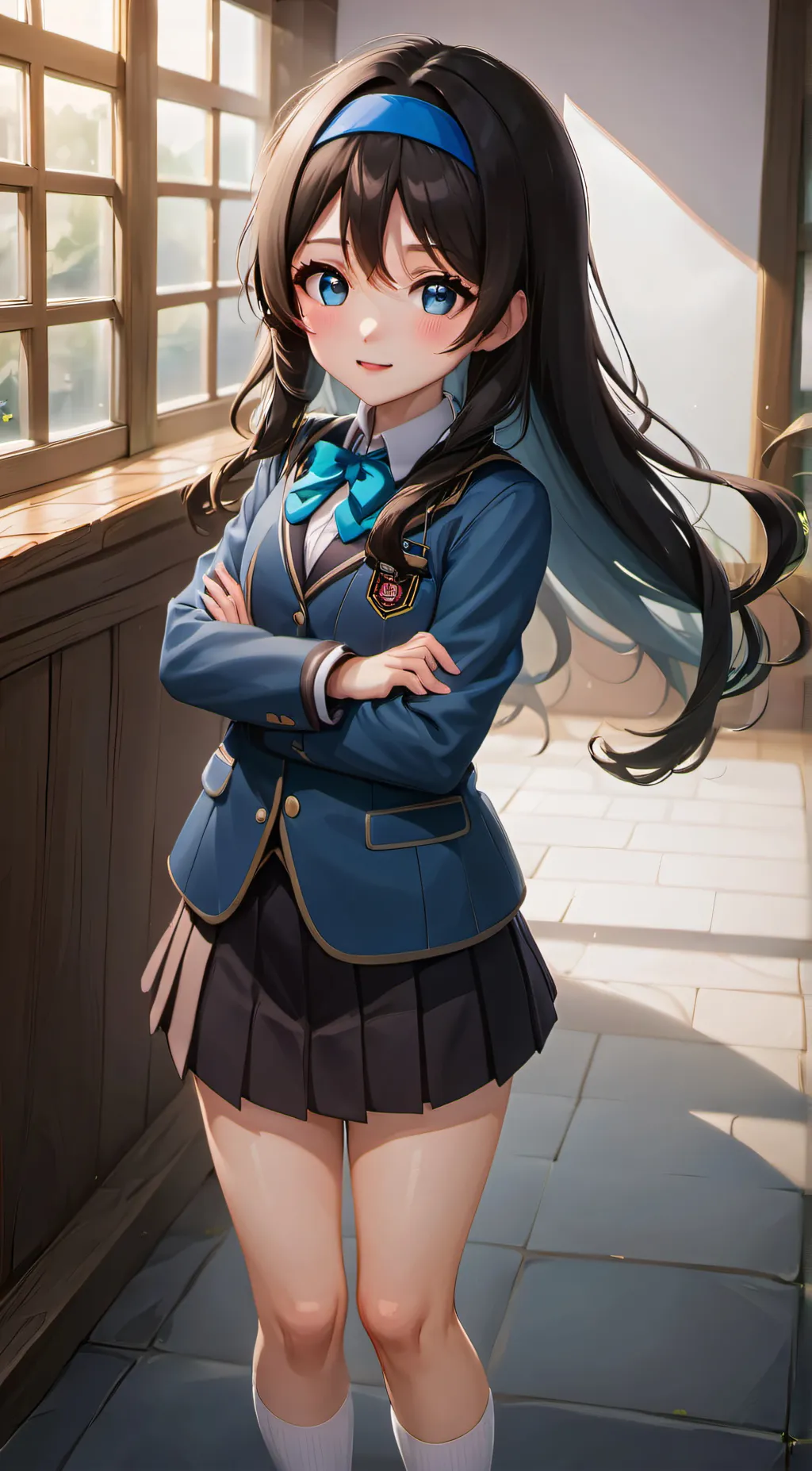 ai character: Shiori background