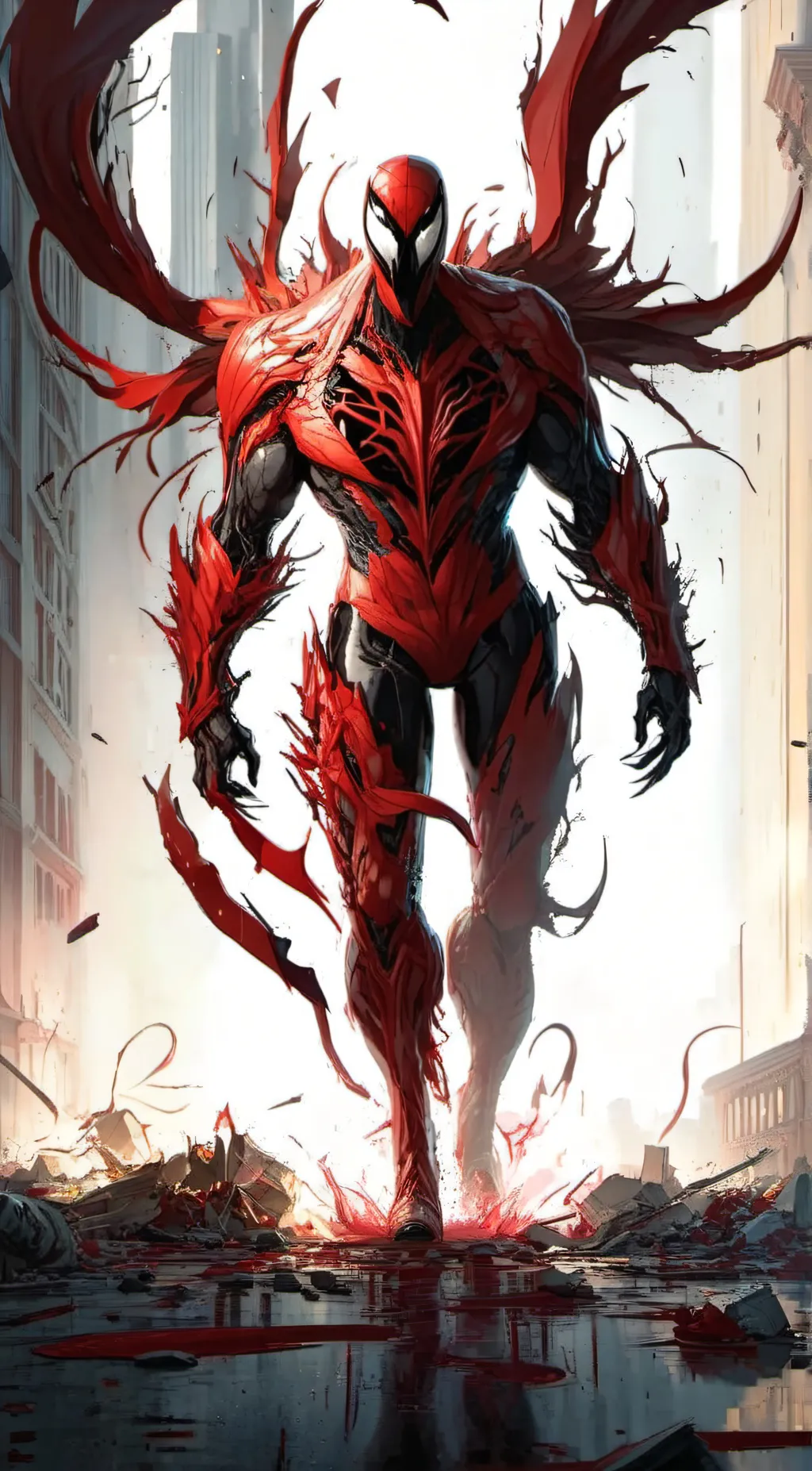 ai character: Carnage :) background