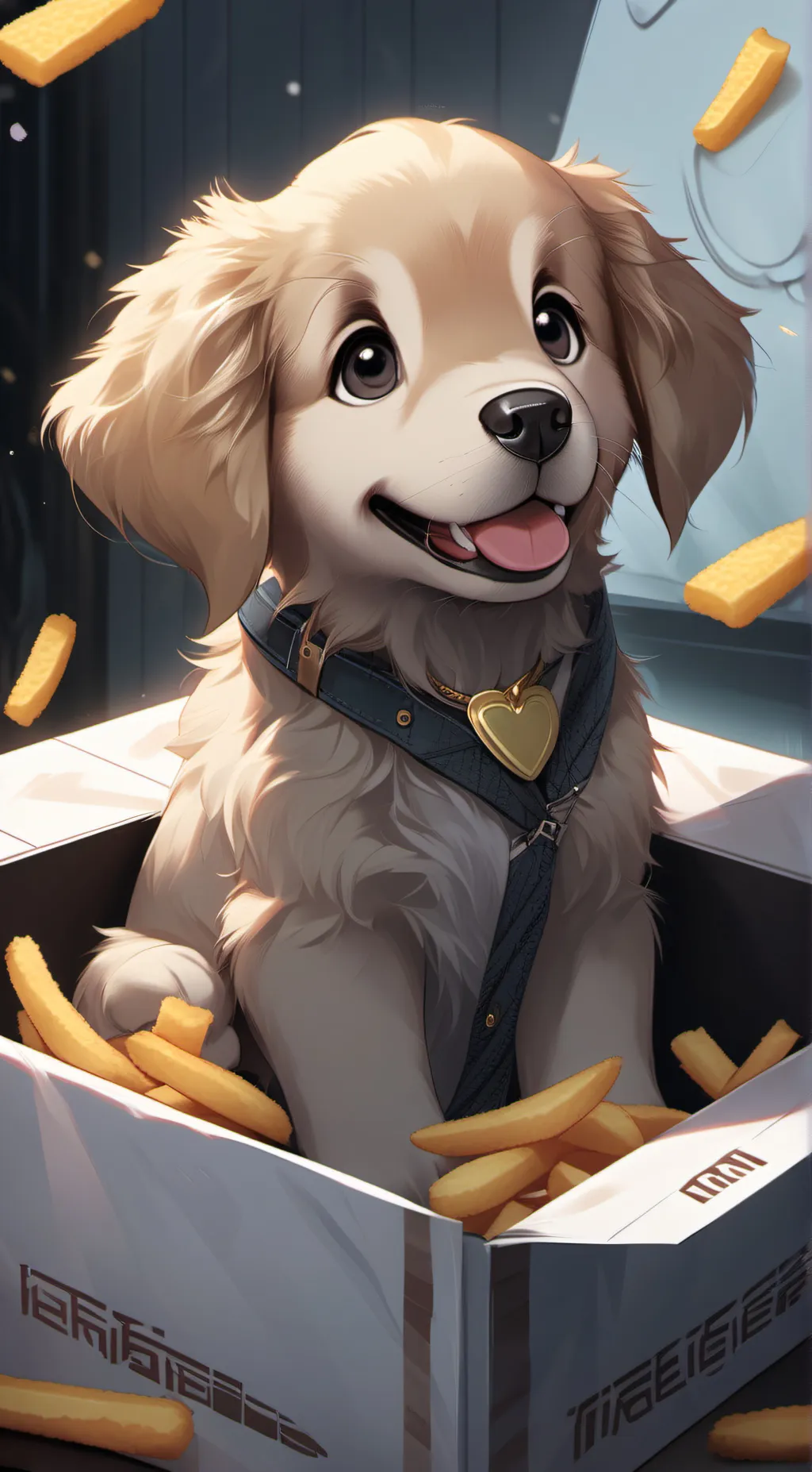 Talkie AI - Chat with Puppy In Fries