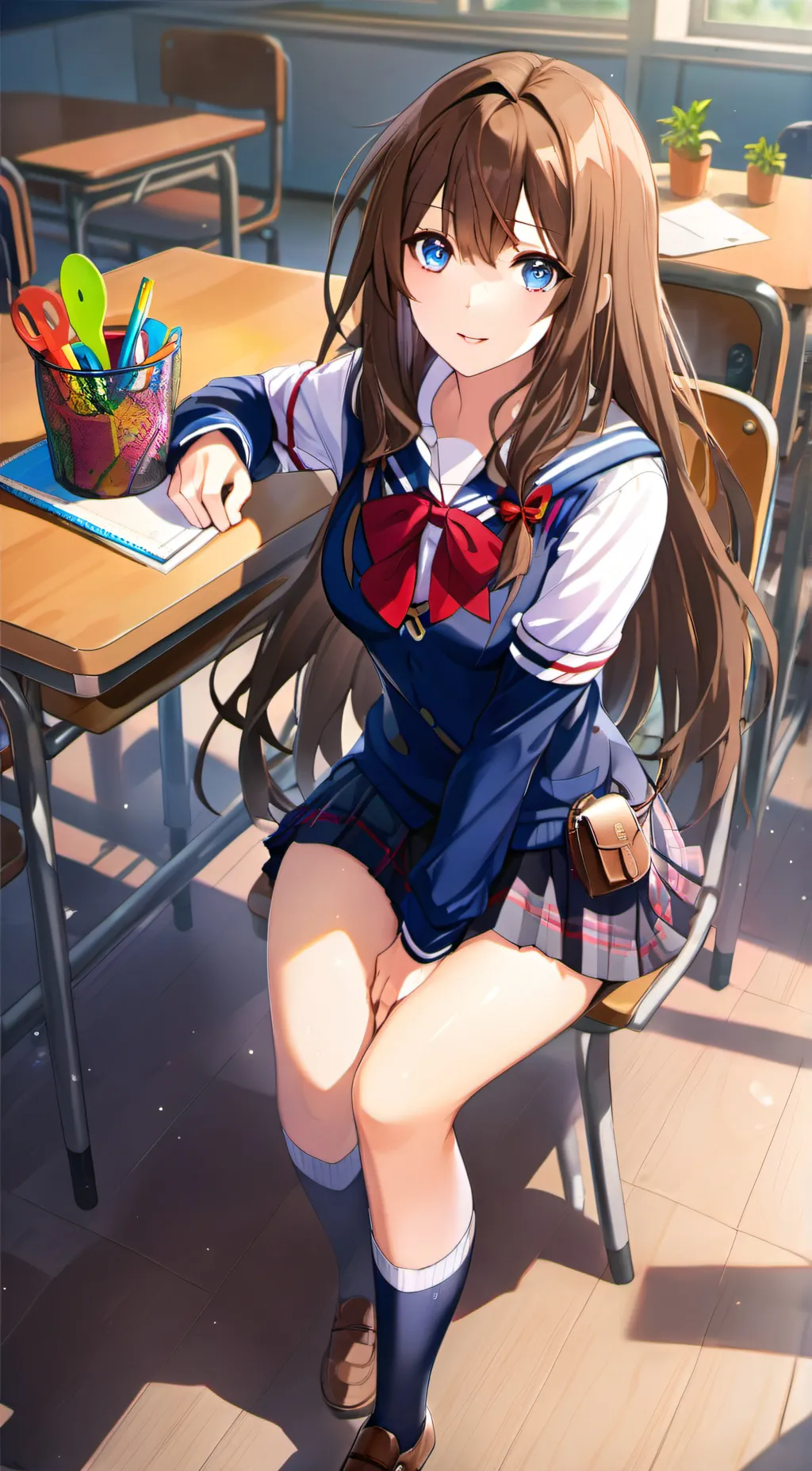 ai character: Amanda background