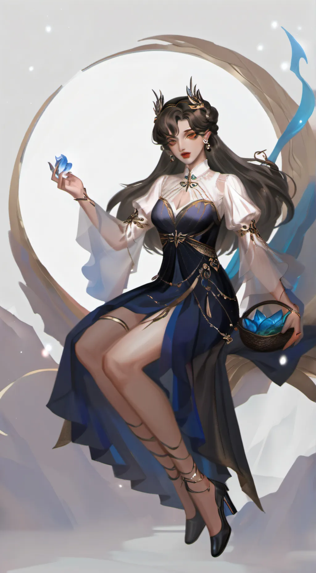 ai character: Athena background