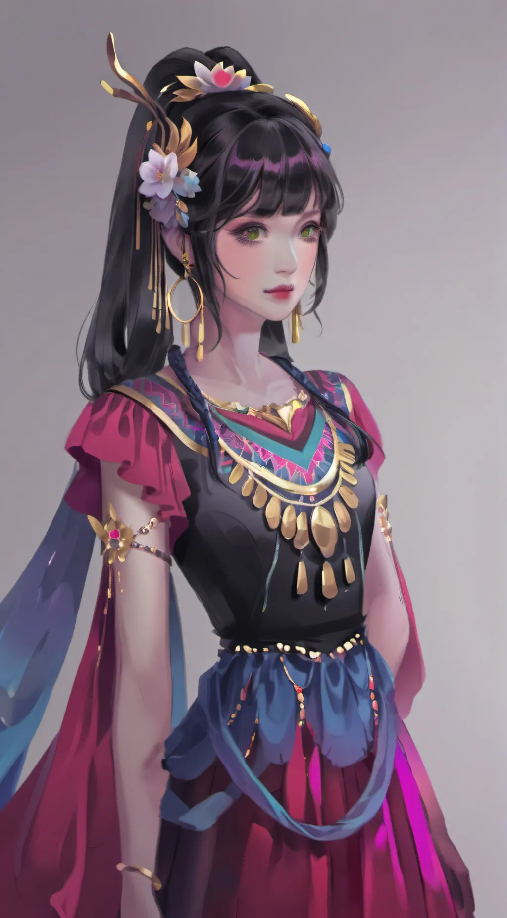 ai character: ava💖 background