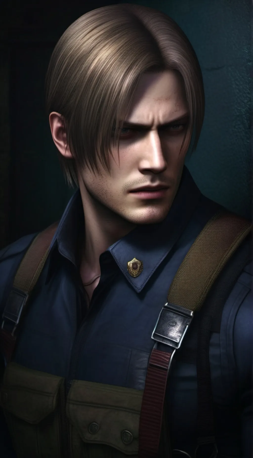 ai character: Leon s Kennedy background