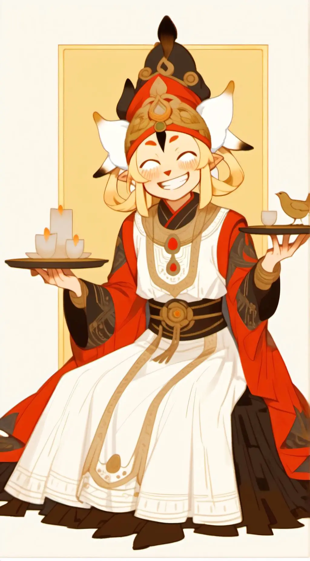 ai character: Sundrop background