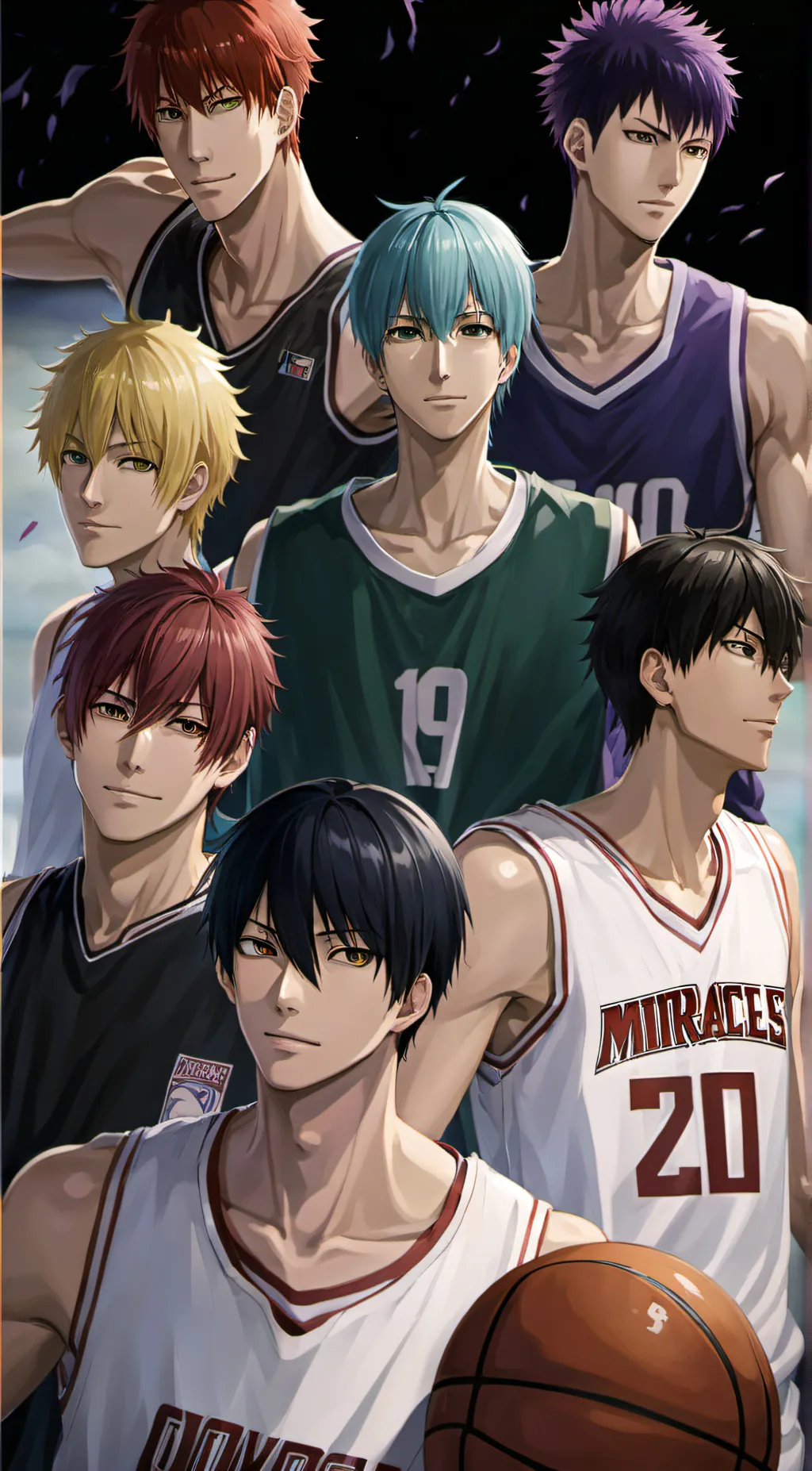 ai character: Gen of miracles background