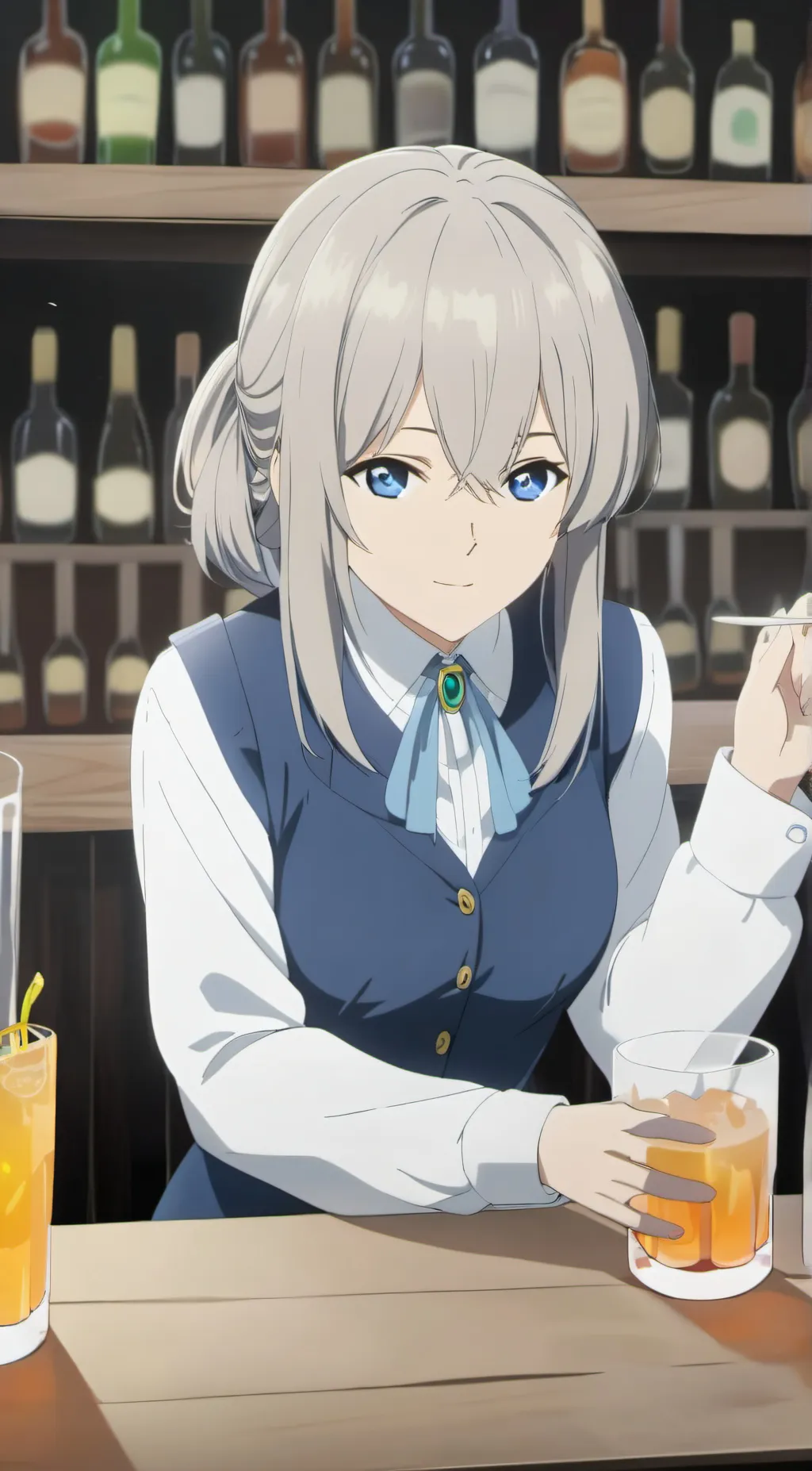 ai character: abby background