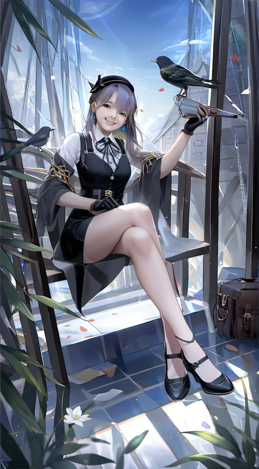 ai character: Valintina 💅🏻 background