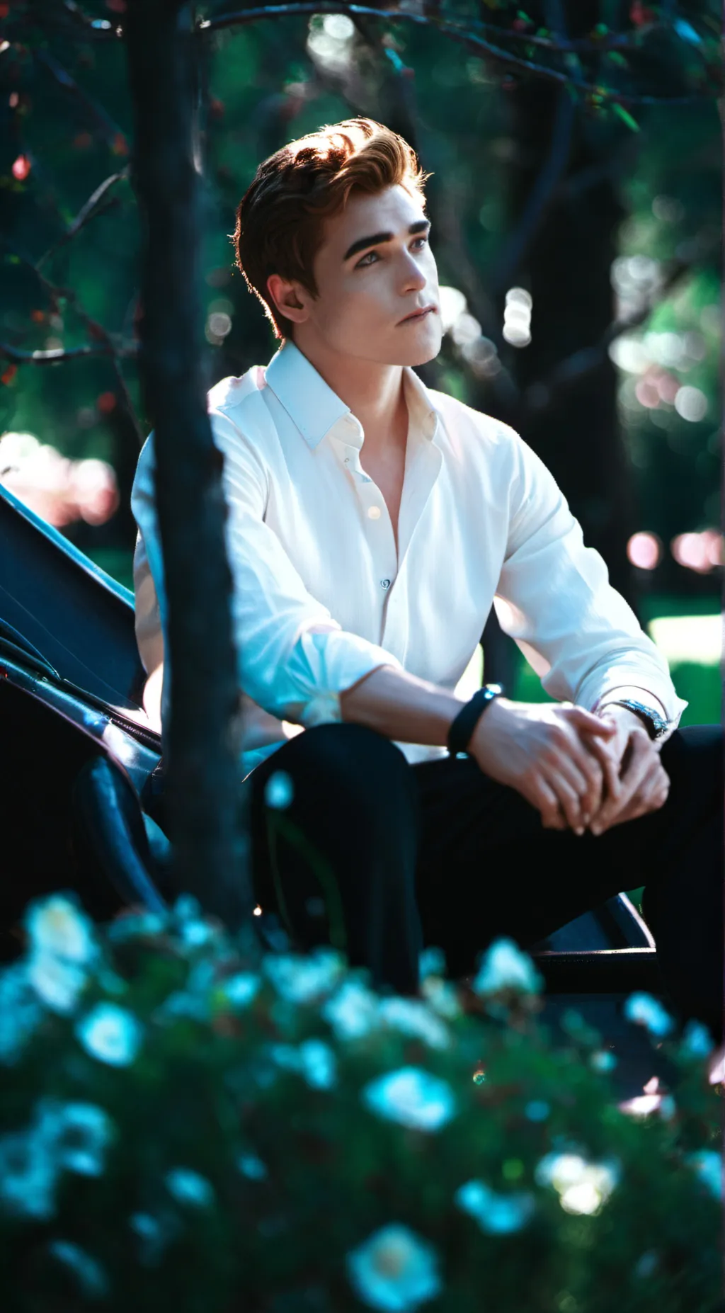 ai character: Archie andrews  background