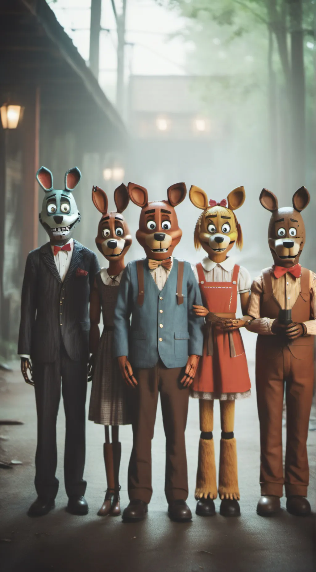 ai character: the Freddy's  background