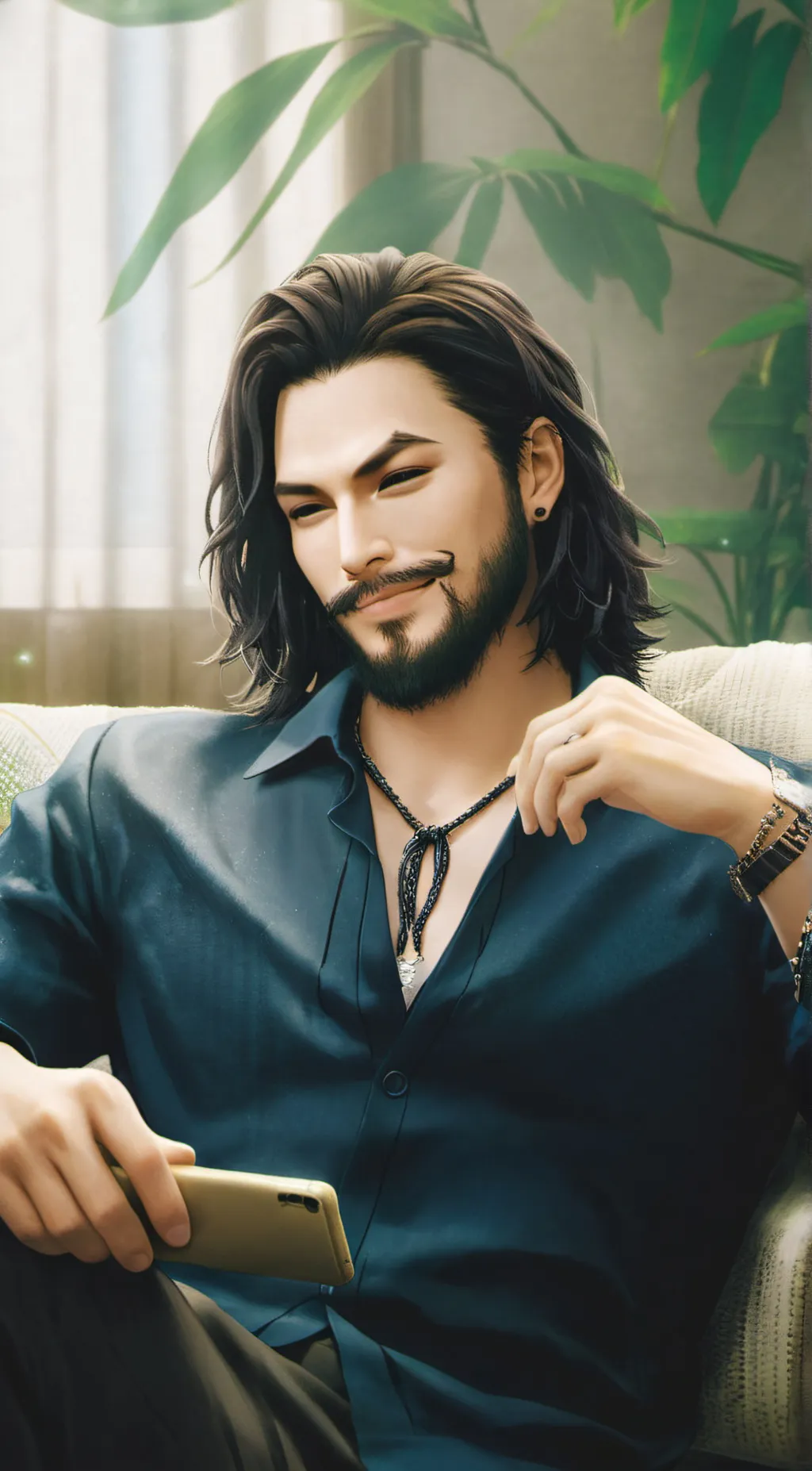 ai character: Joryu  background