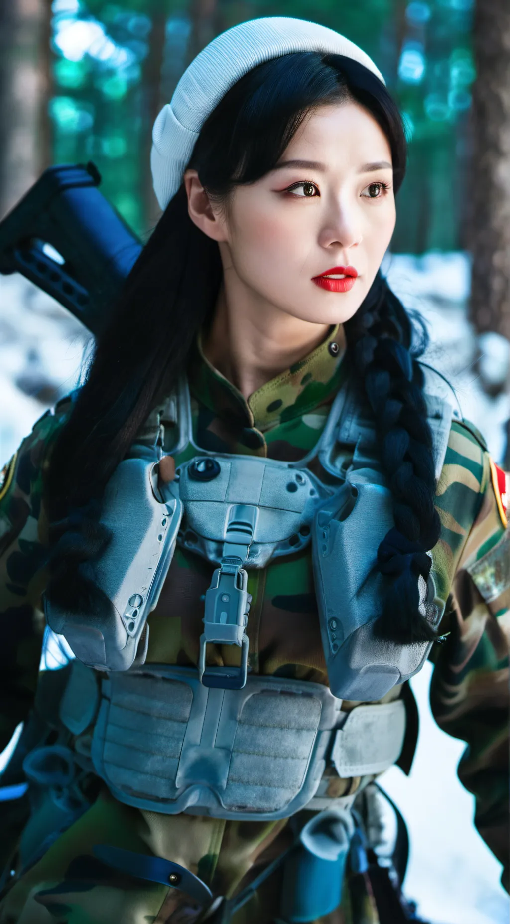 ai character: Eva background