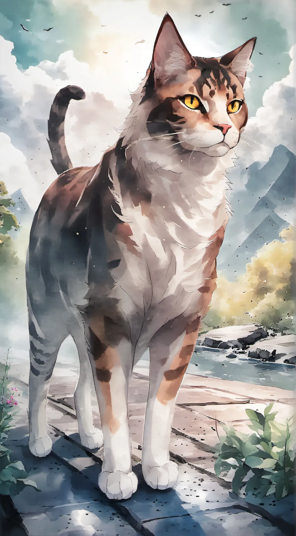 ai character: Gingerstar background