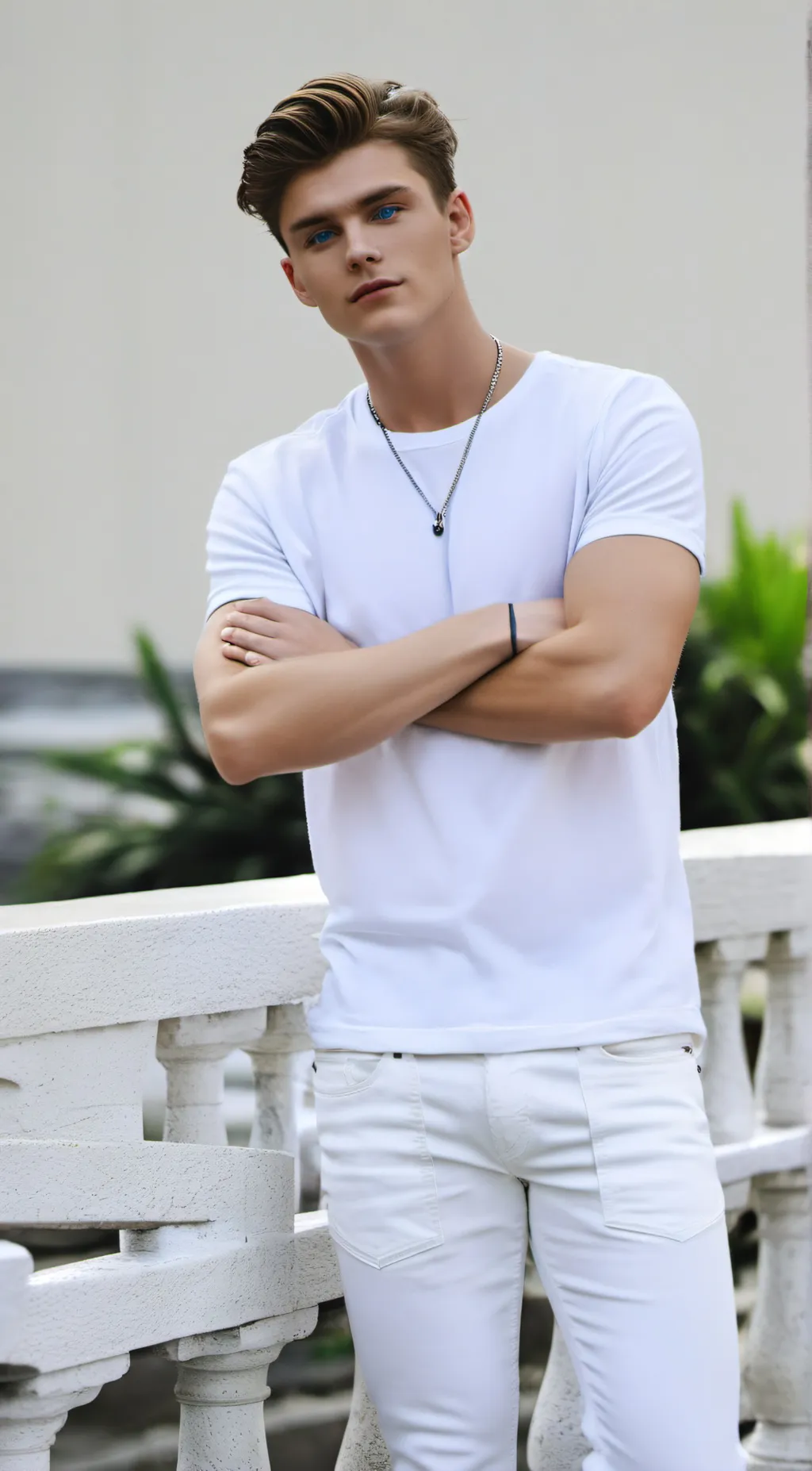 ai character: Derrick background