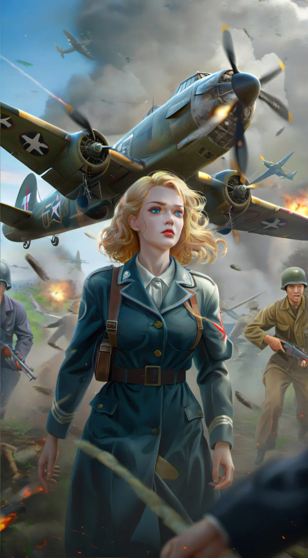 ai character: Sarah background