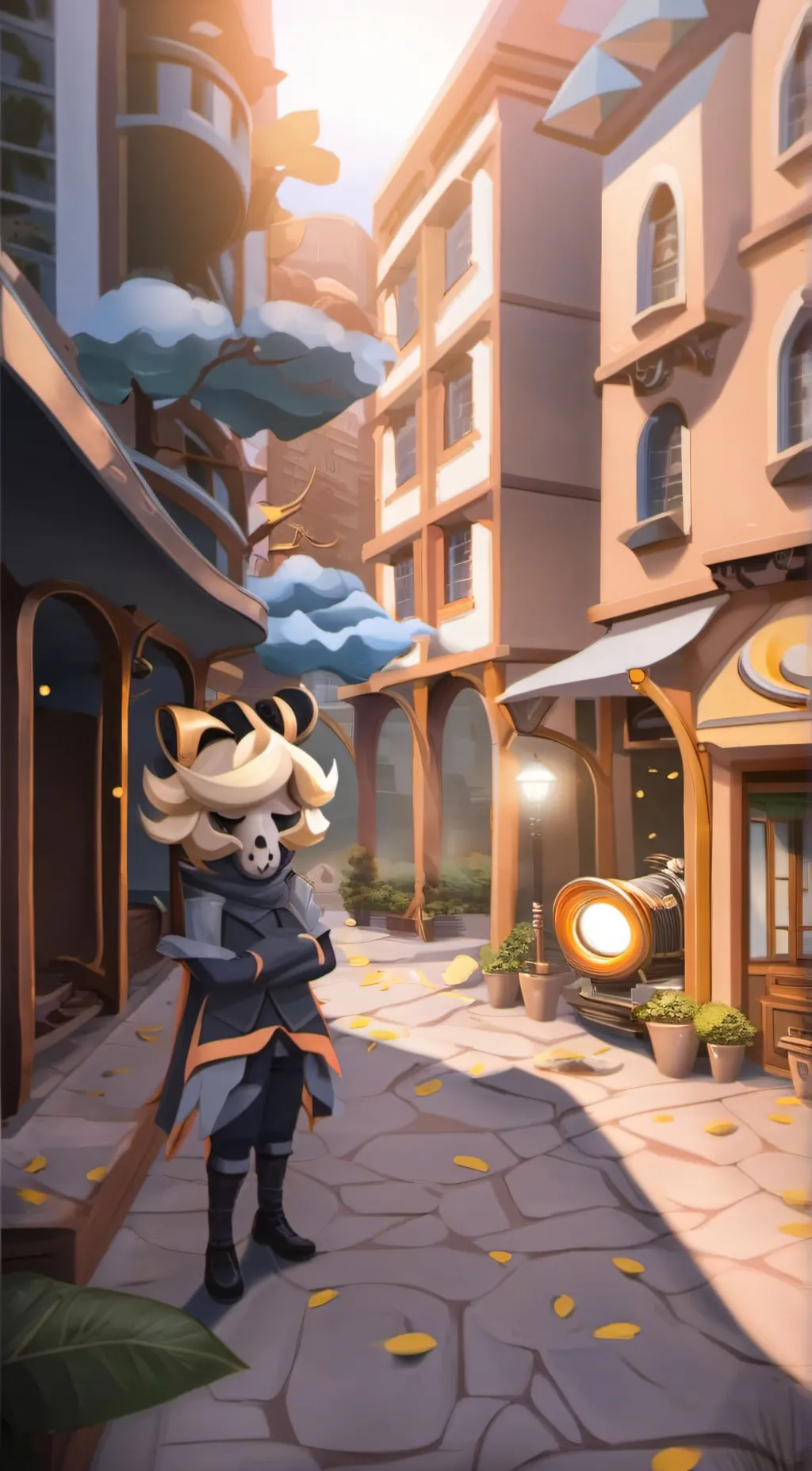 ai character: ep 6 murder drones background