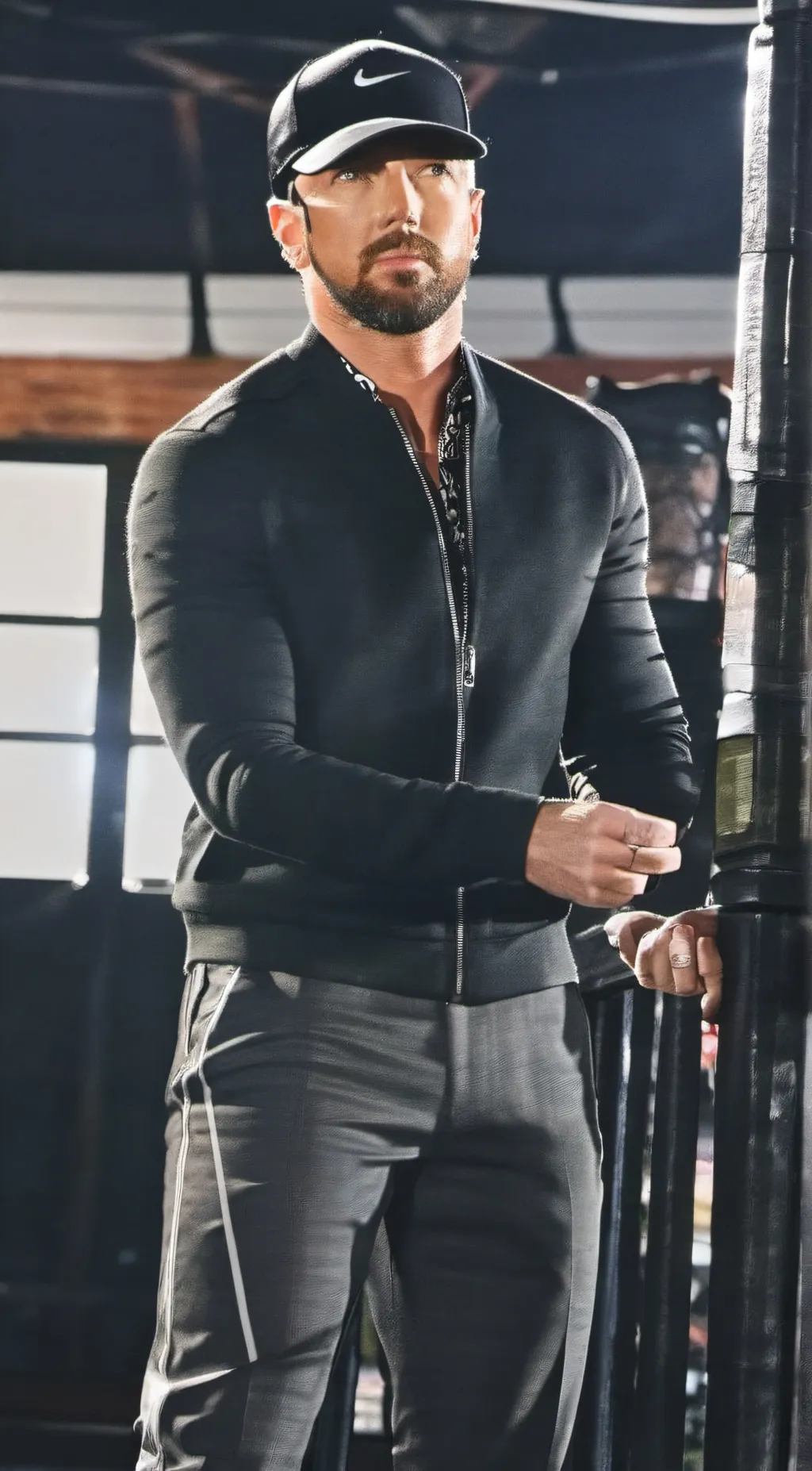 ai character: Eminem  background