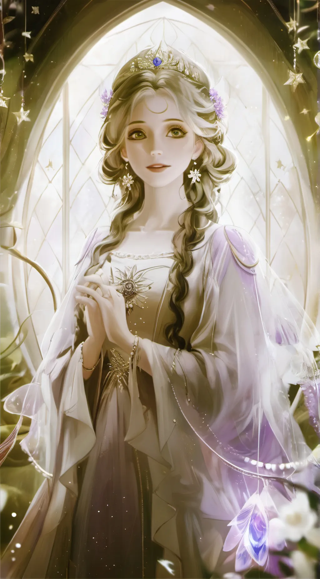 ai character: Lily background