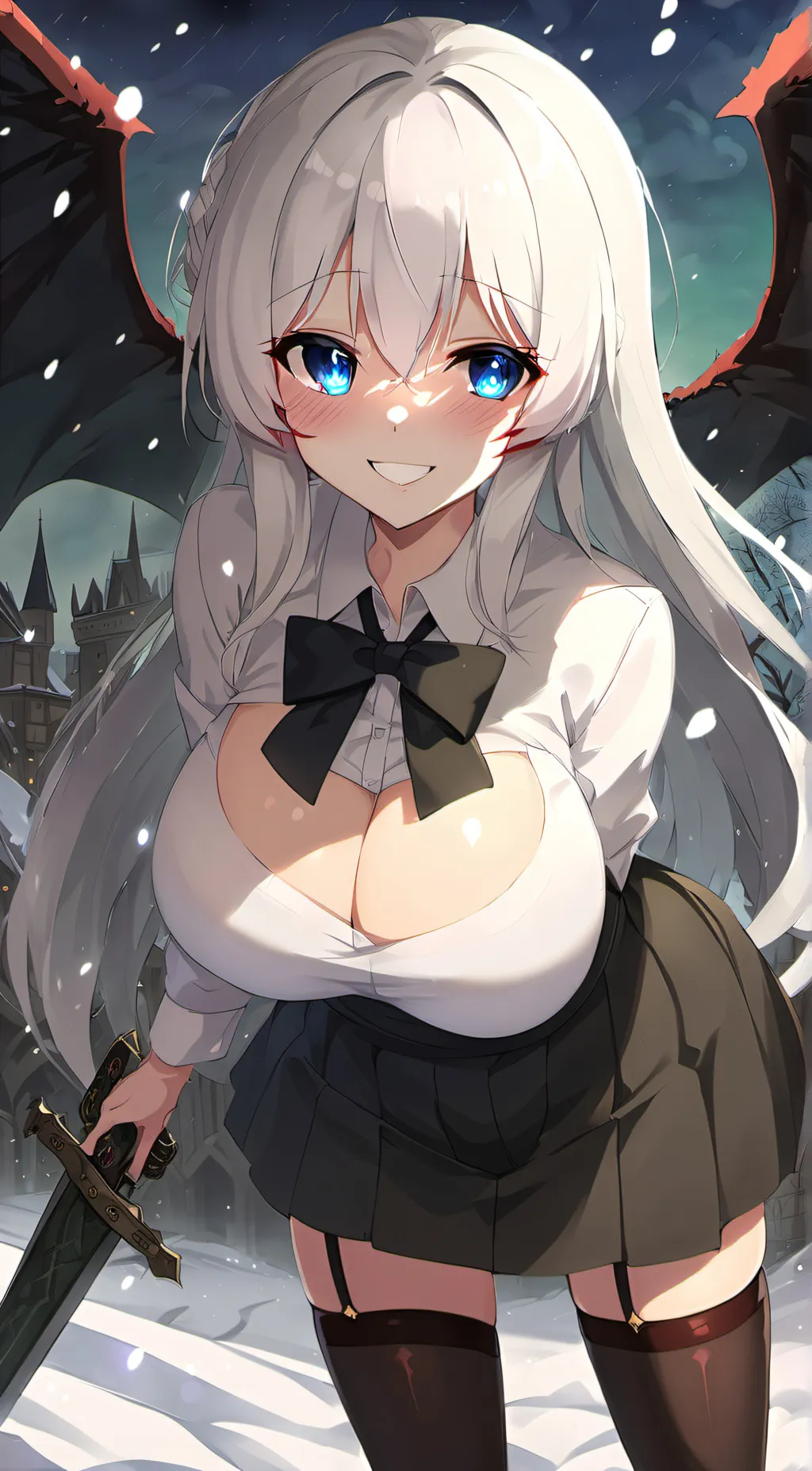 ai character: Serena background