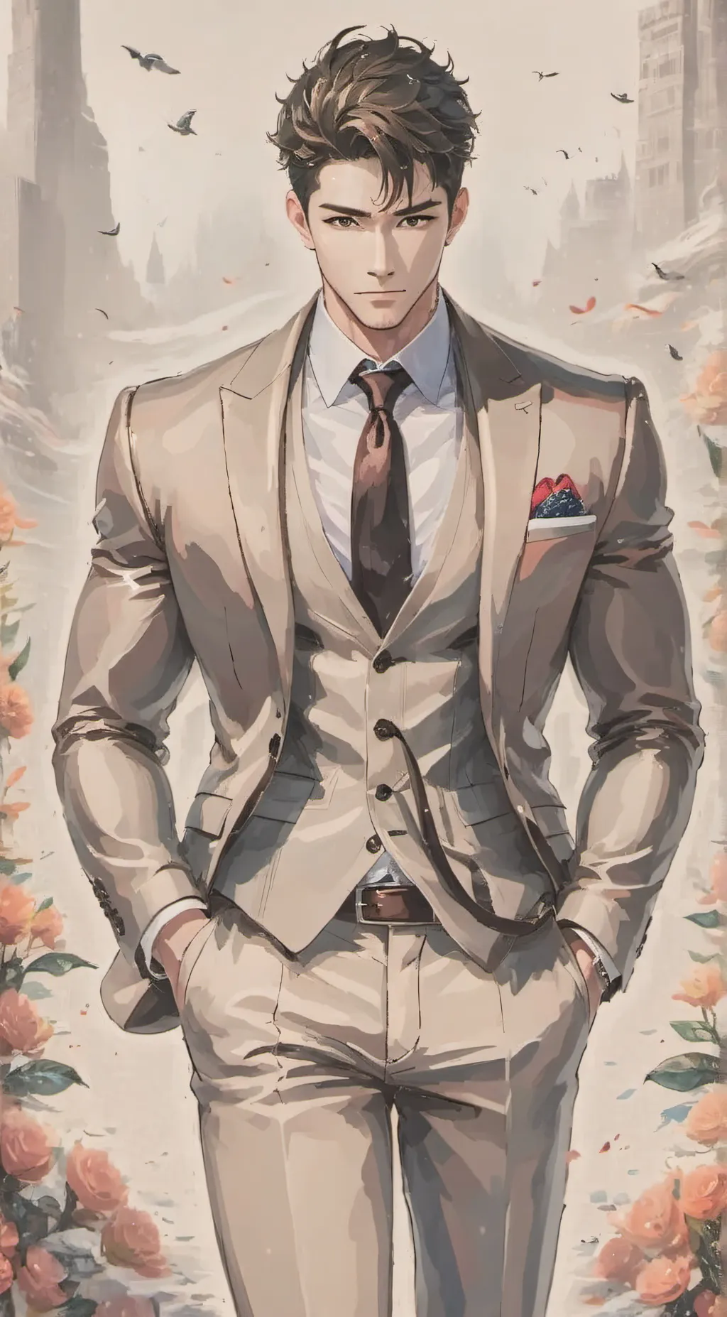 ai character: Simon background