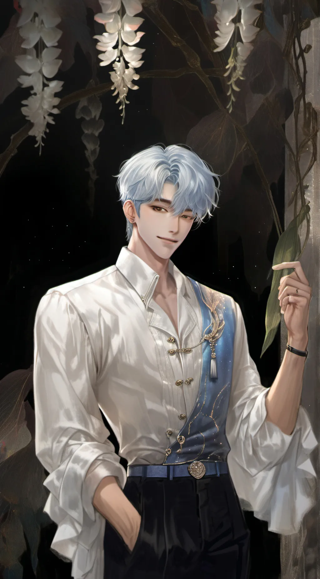 ai character: QHAY background