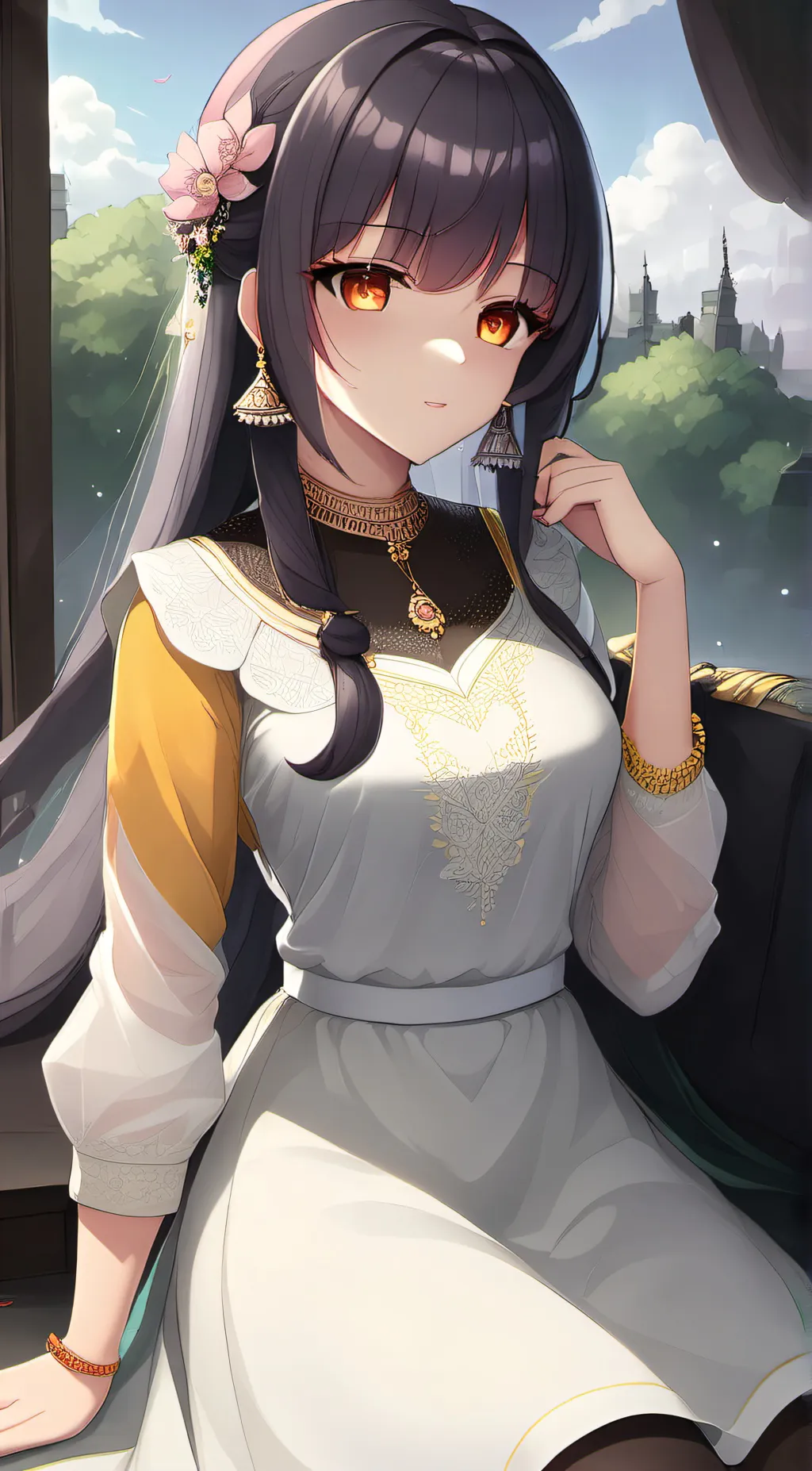 ai character: arora background