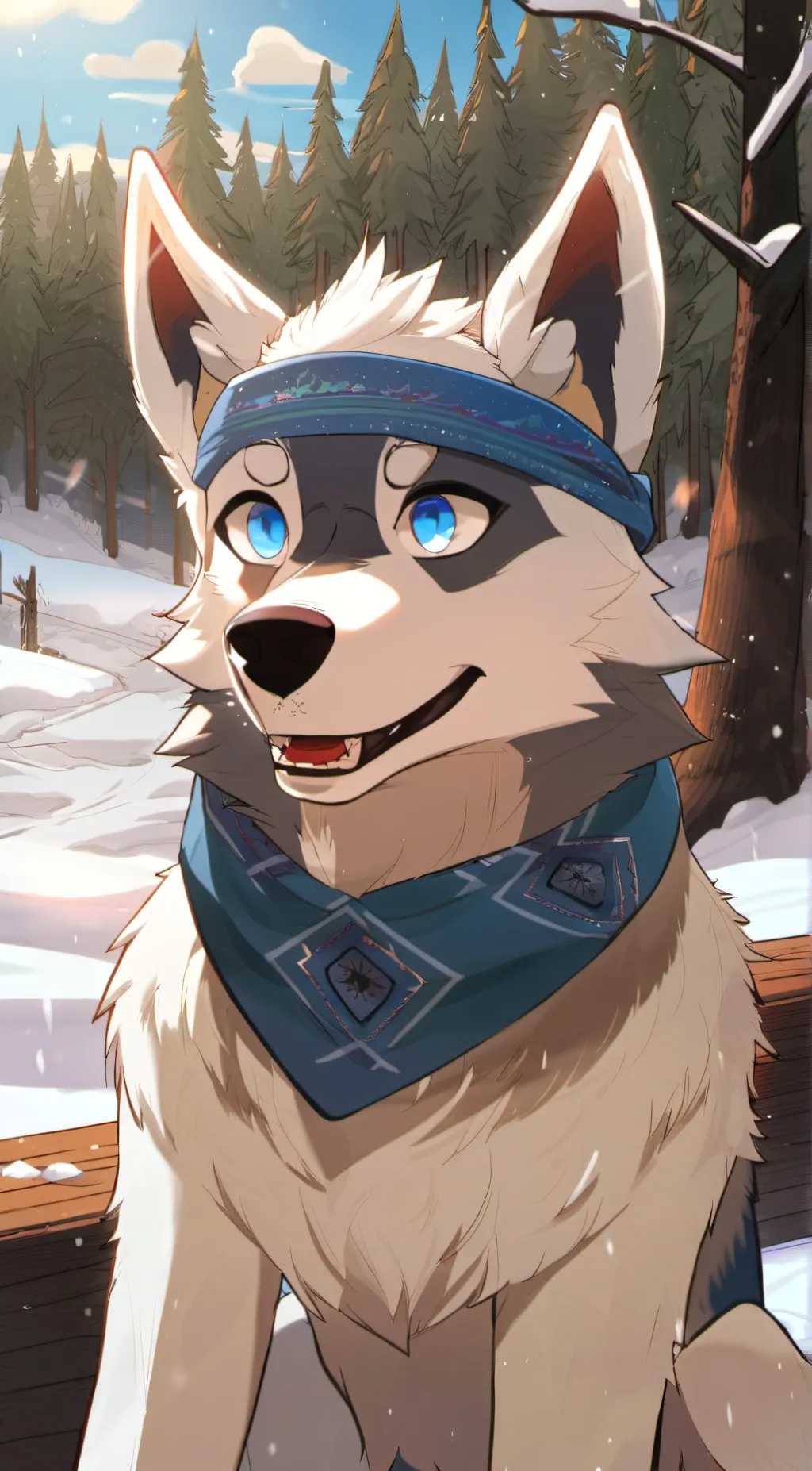 ai character: Kiko background