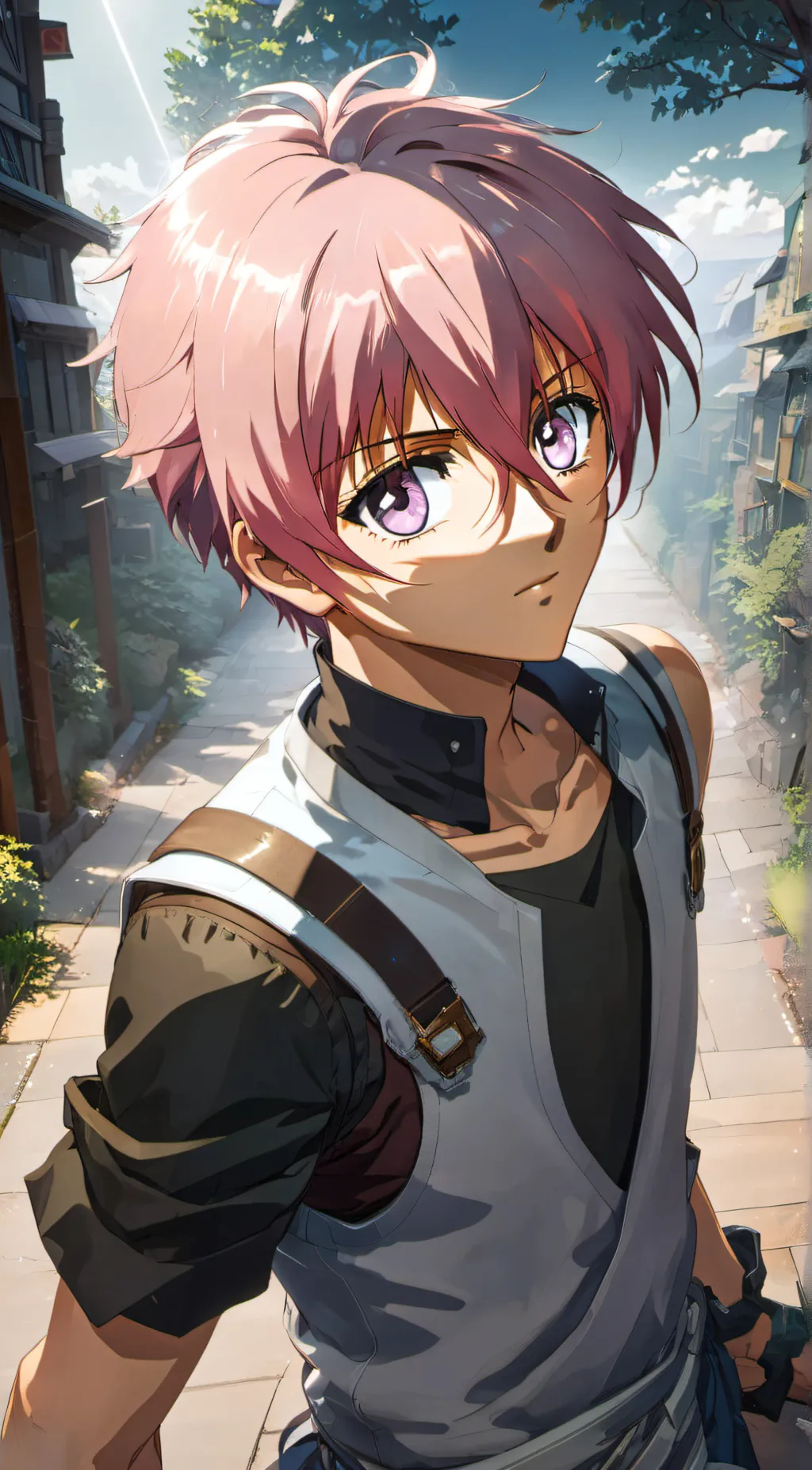 ai character: Porter background