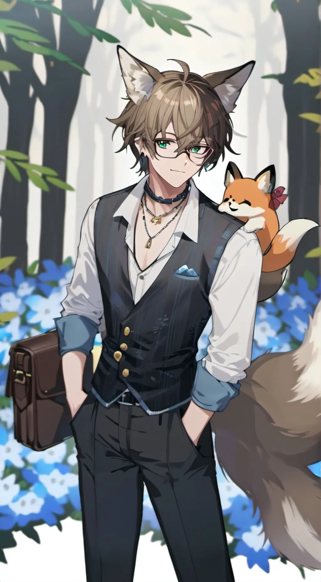 ai character: axel background