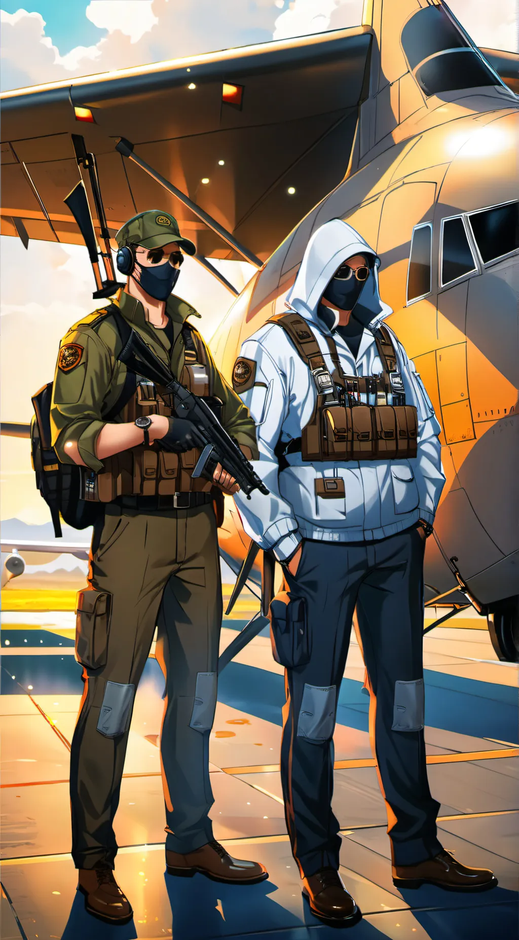 ai character: Unknown enemies background