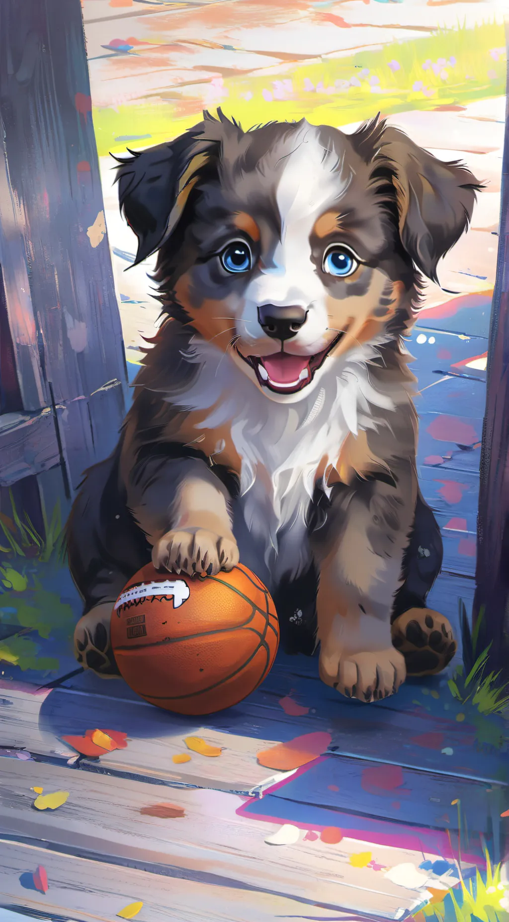 ai character: Aus  background