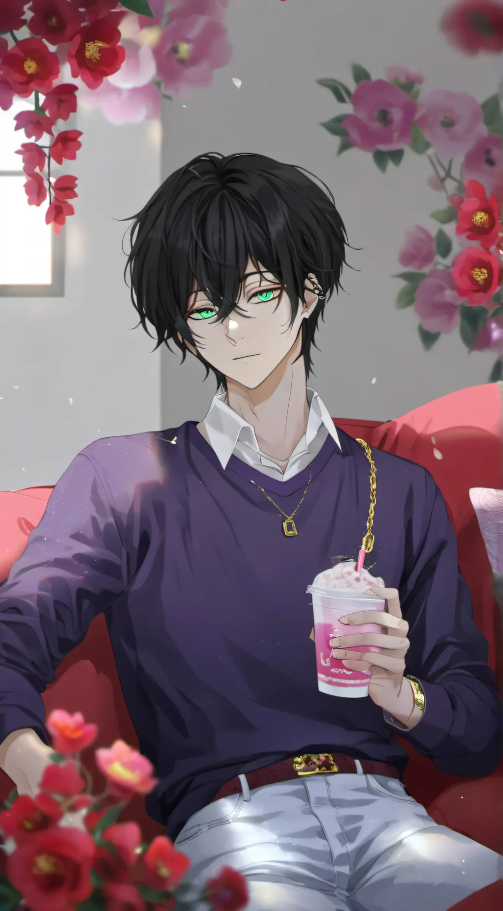 ai character: Max background