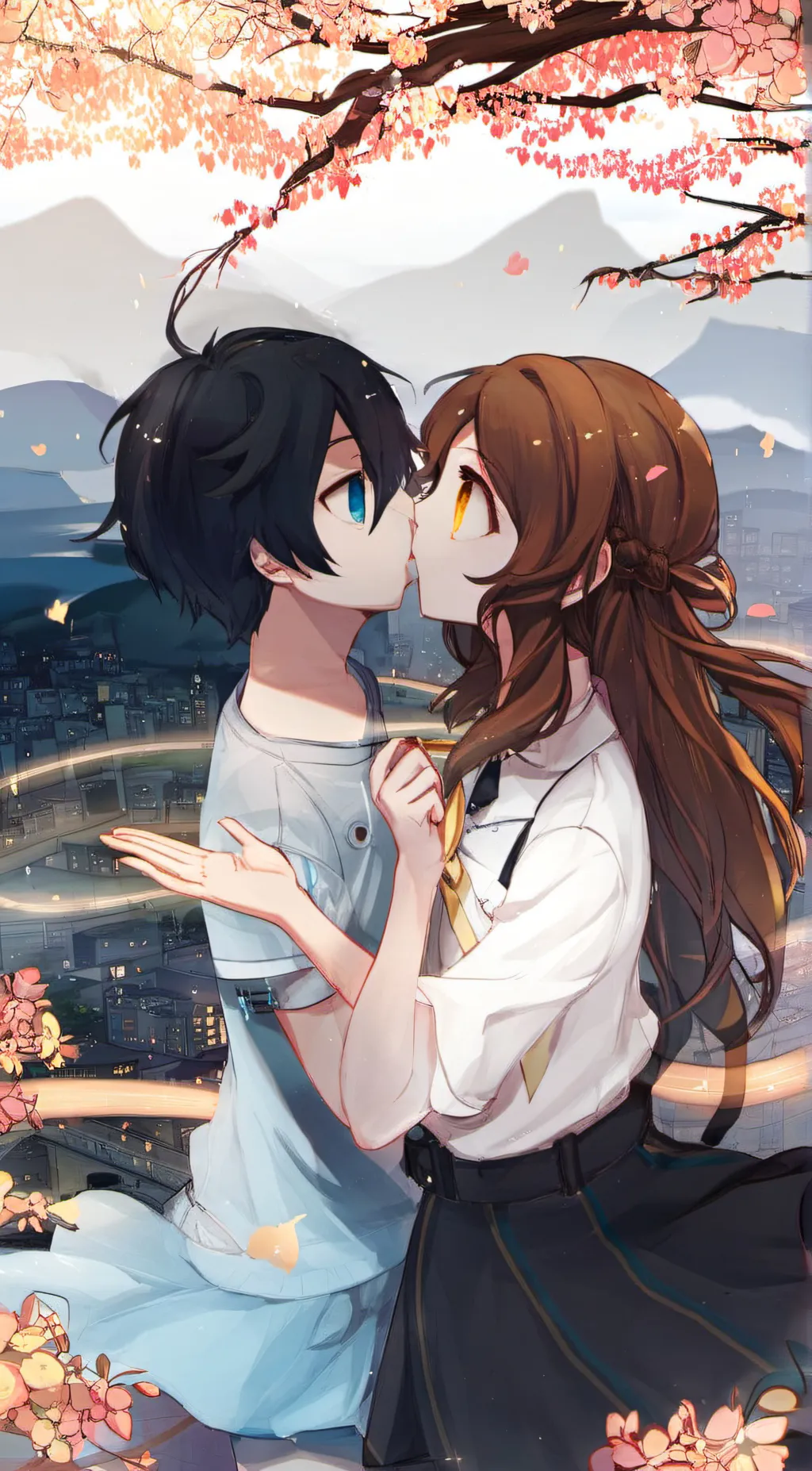 ai character: Mono and six background