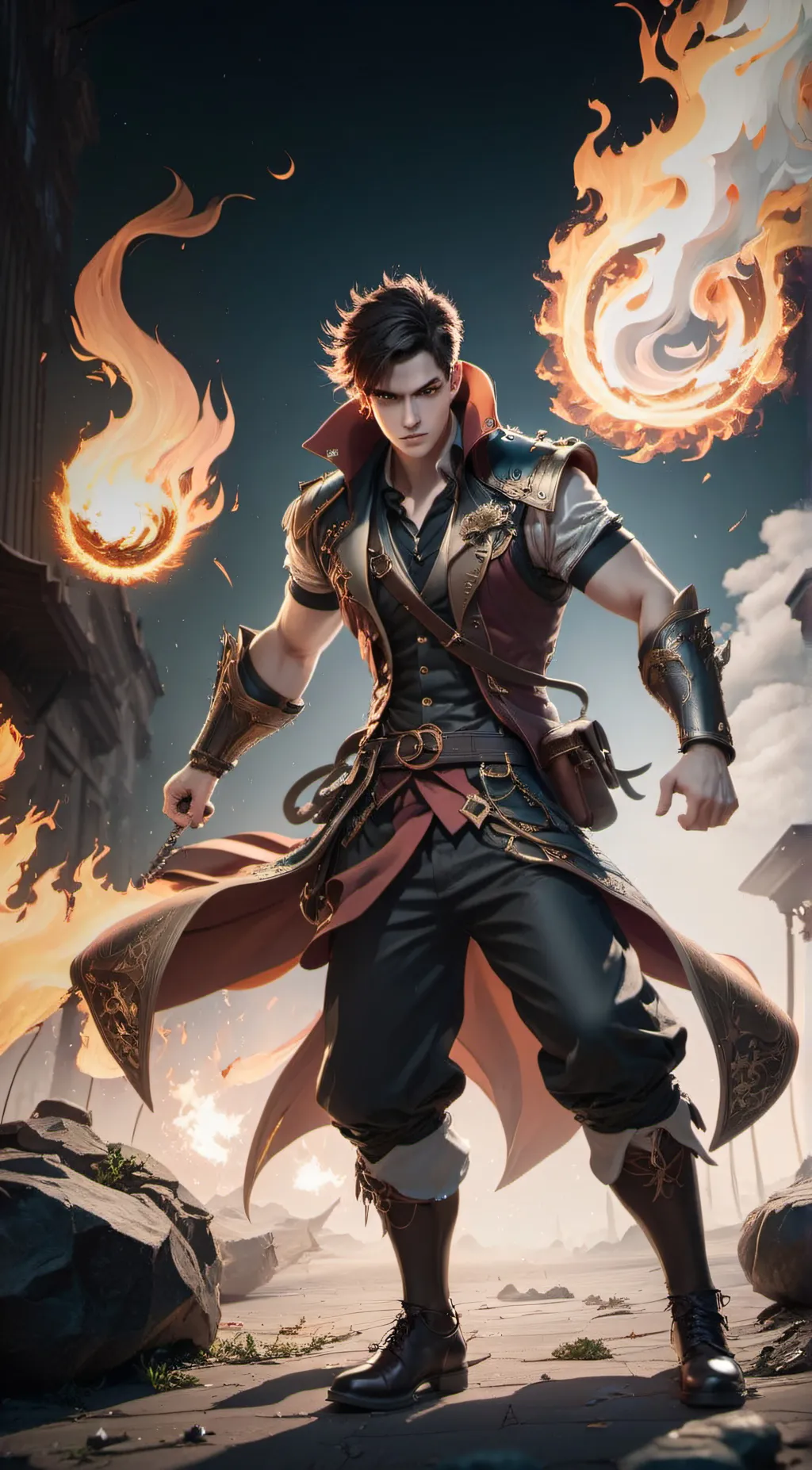 ai character: kole background