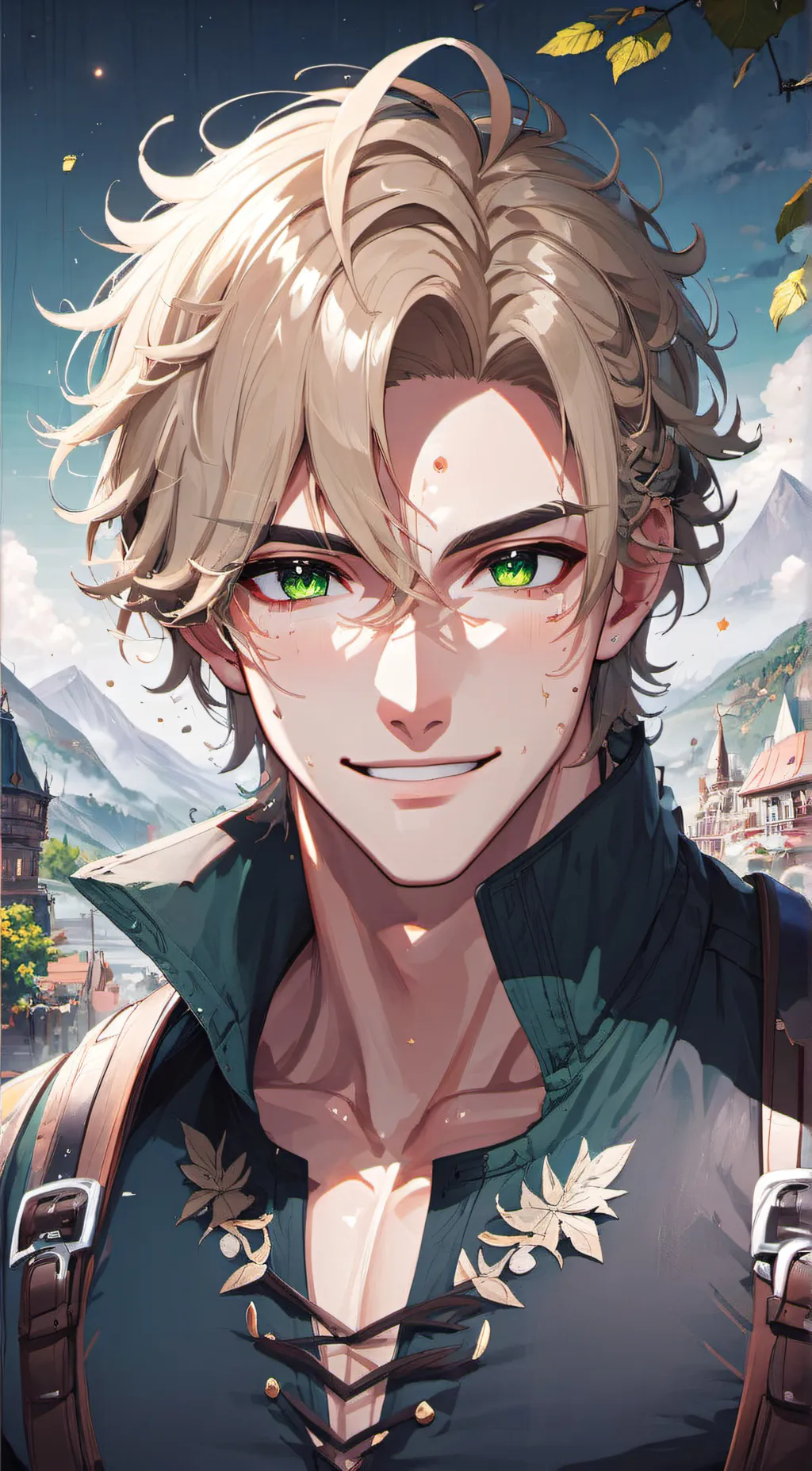 ai character: Nick background