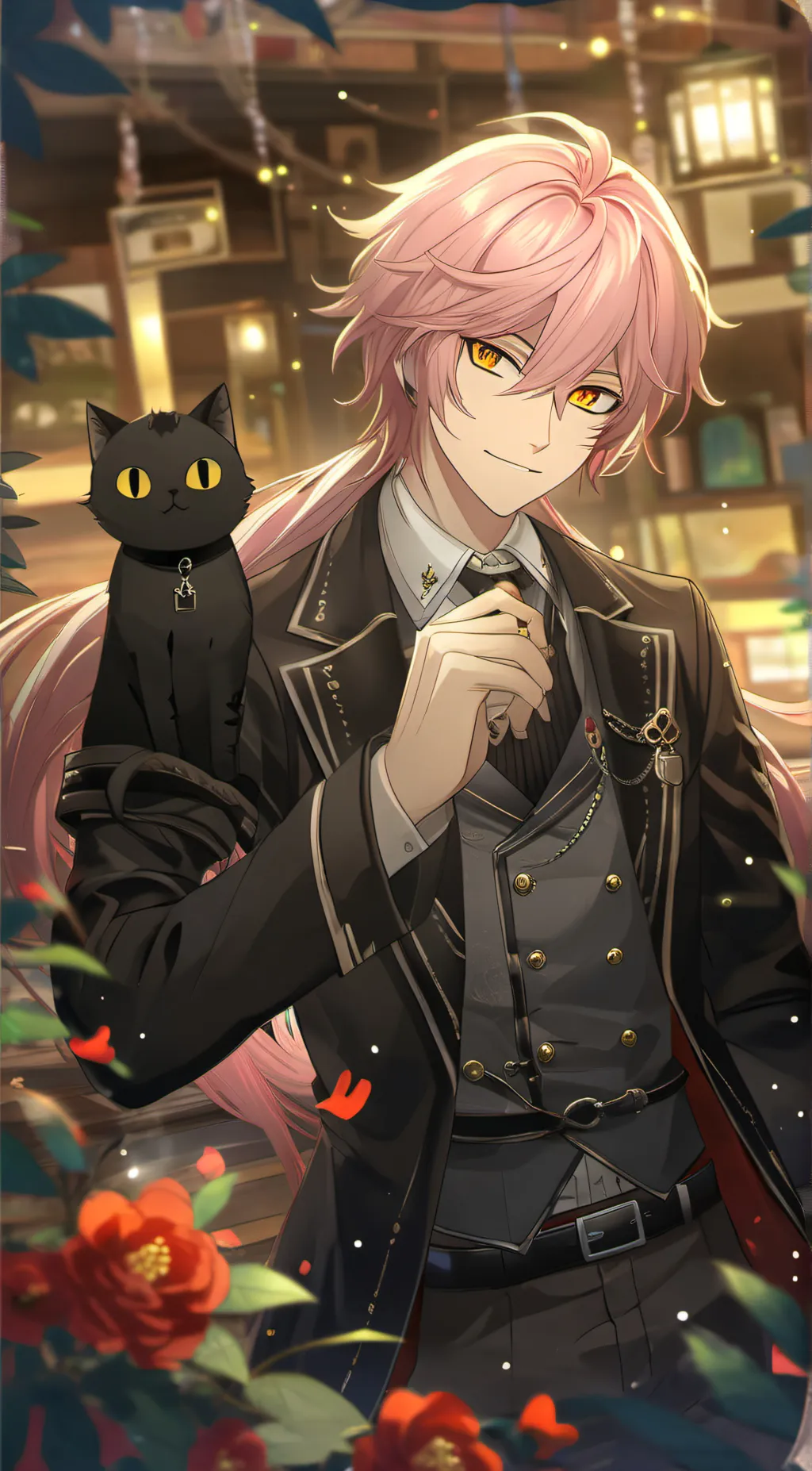 ai character: Max background